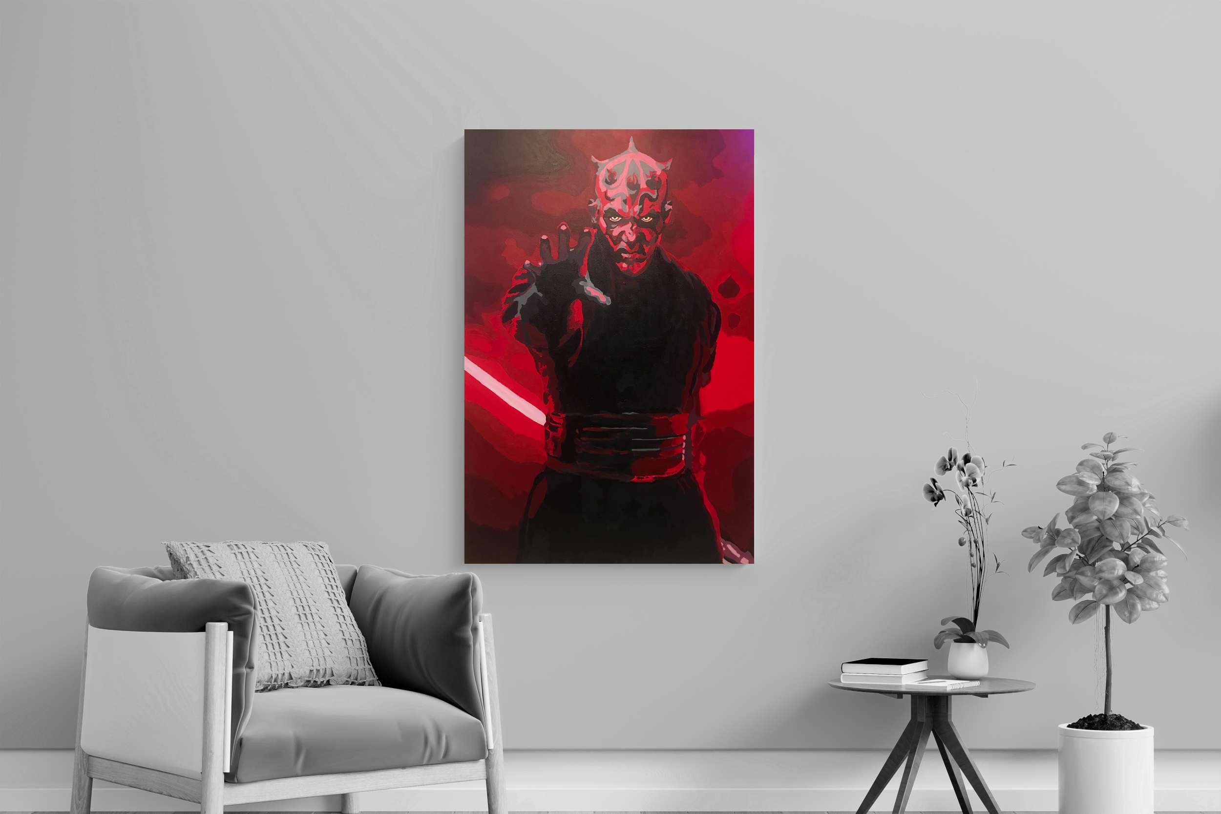 🔴 SOLD - Darth Maul Painting