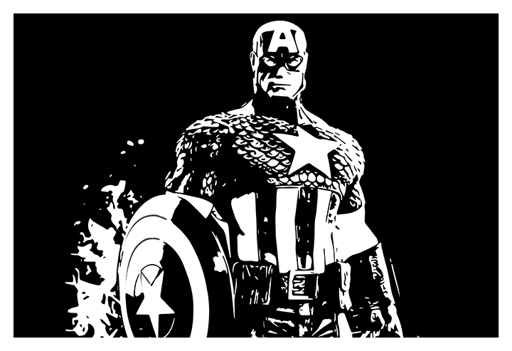 Captain America Limited Edition Print