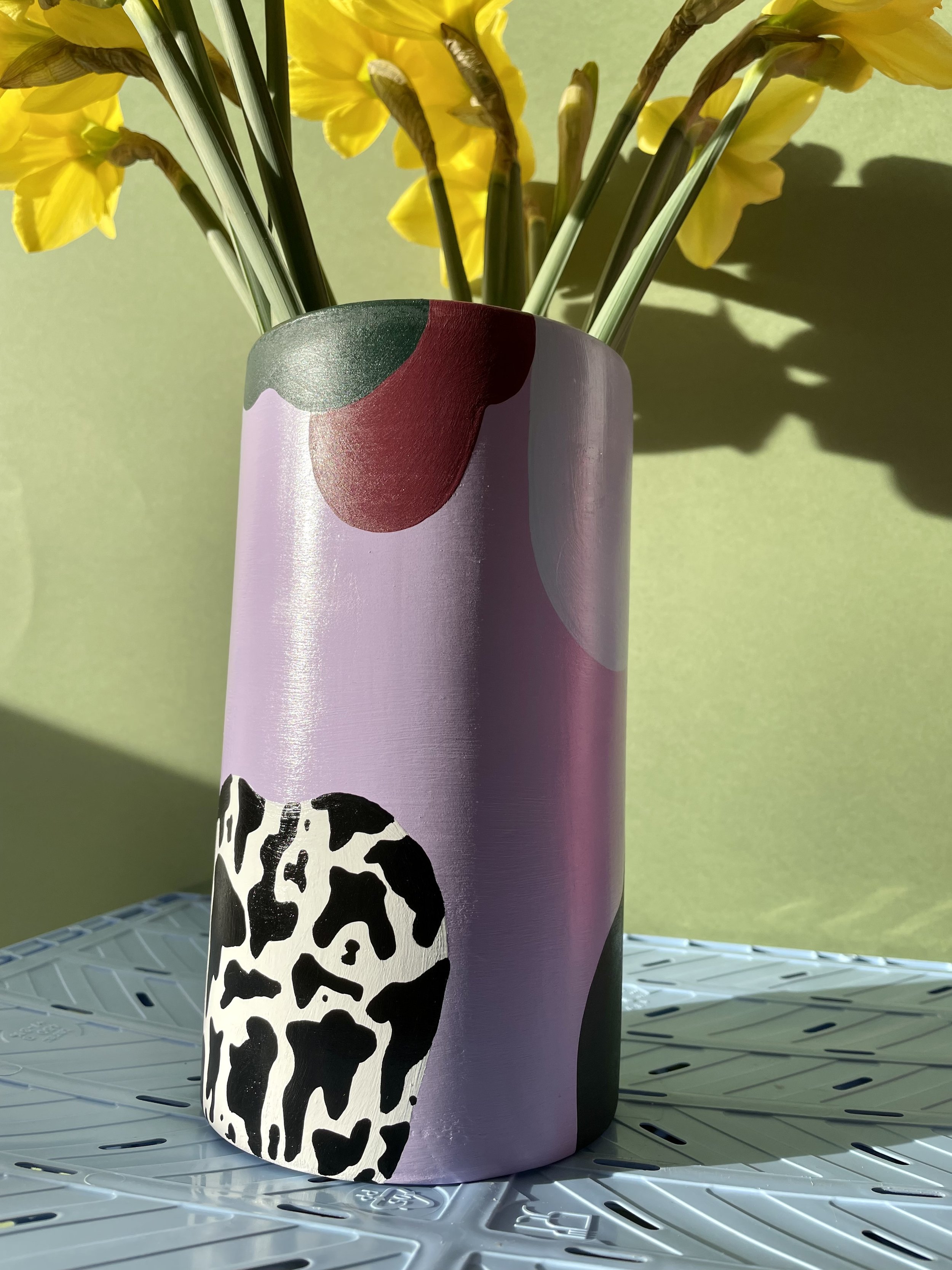 ceramic flower vase