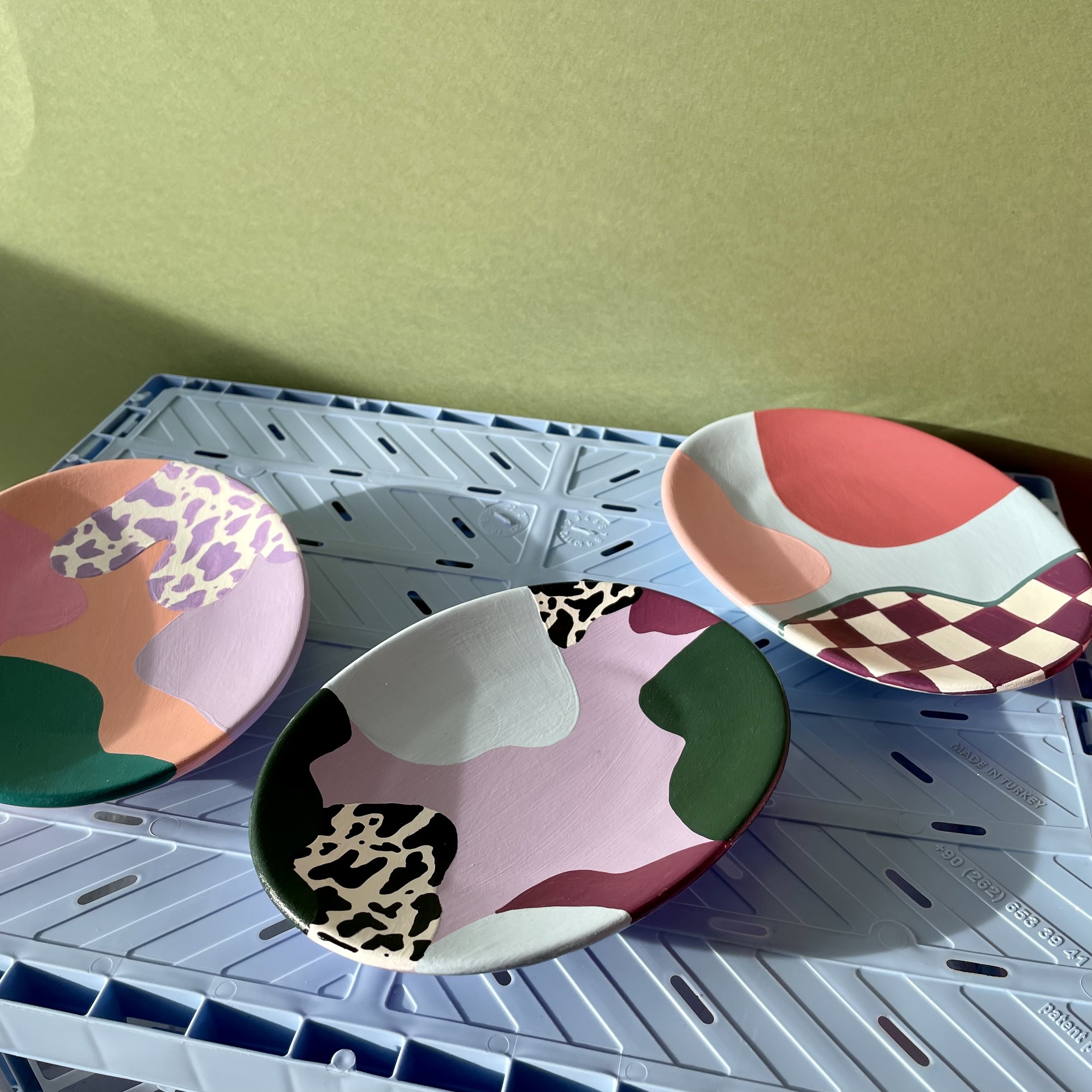 display of trinket dishes