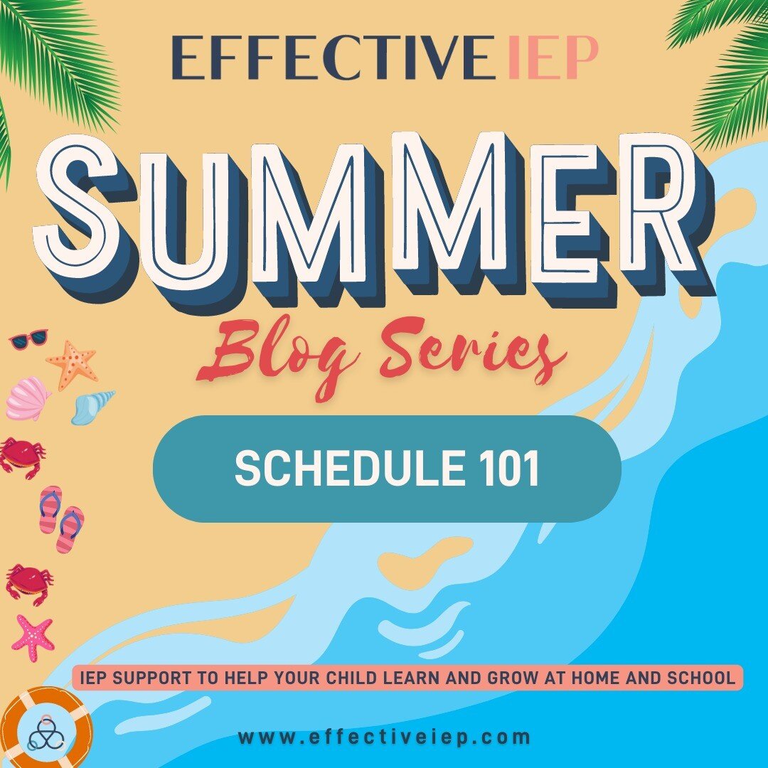 🌞 Summer Series: Schedule 101 🌞

Ready to make the most of your summer break? 🌴

Our latest blog dives deep into the art of creating a well-planned schedule for a harmonious and structured family experience. 📅✨ 

We review empowering your child, 