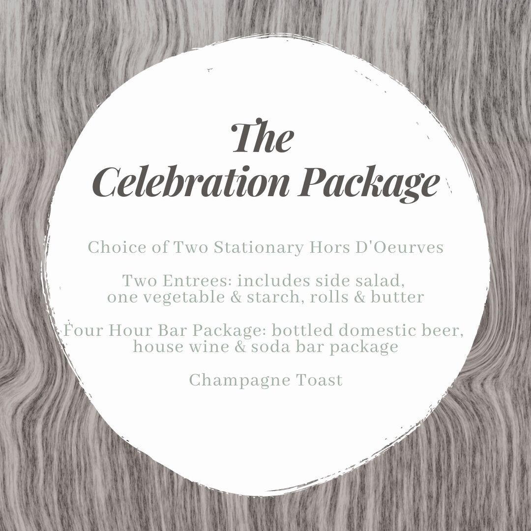 Have you checked out our Wedding Packages? Starting off with our Celebration Package, we offer a variety of services on your wedding day in terms of catering! Check out our delicious menu on our website, link in bio ☺️ 
&bull;
&bull;
&bull;
&bull;
&b