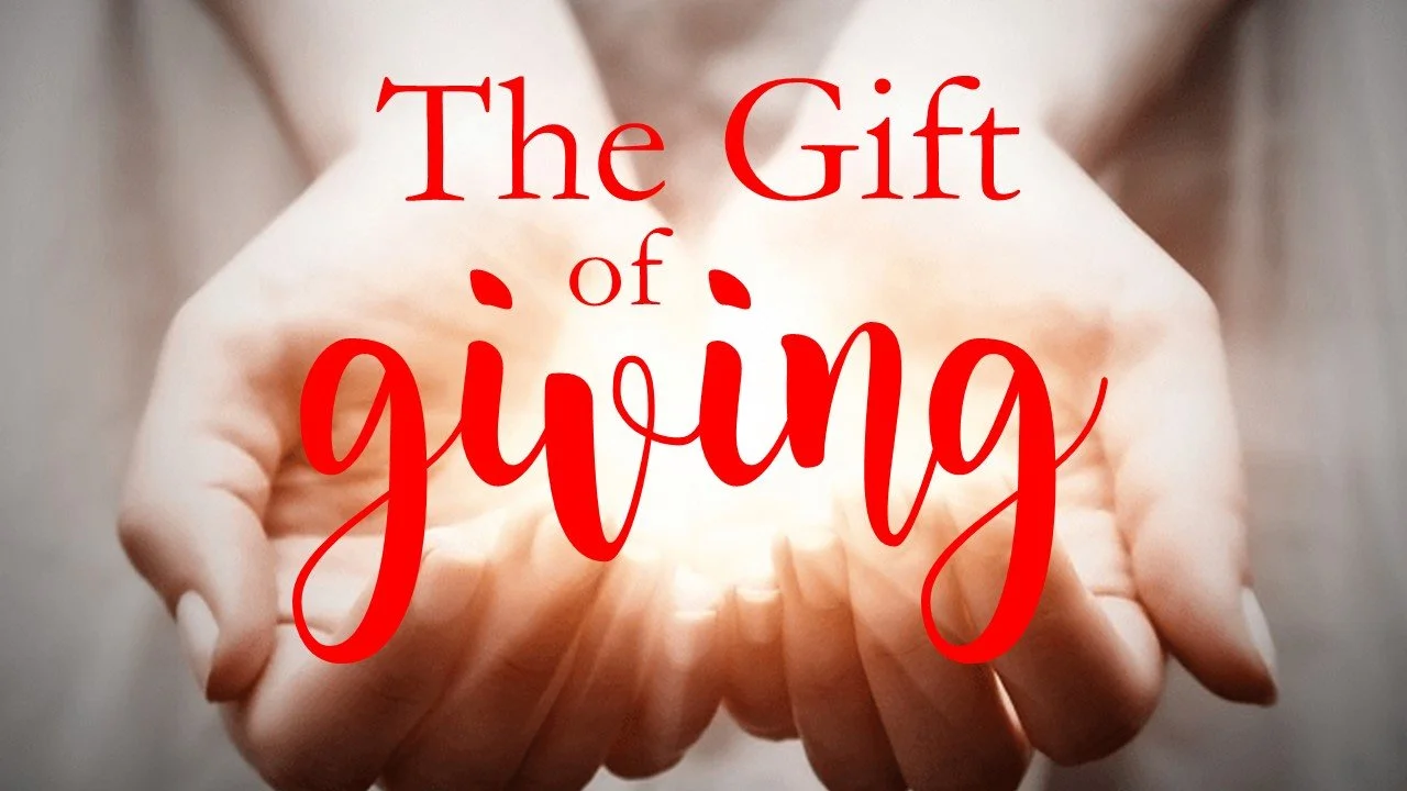 The Best Gift Is Giving