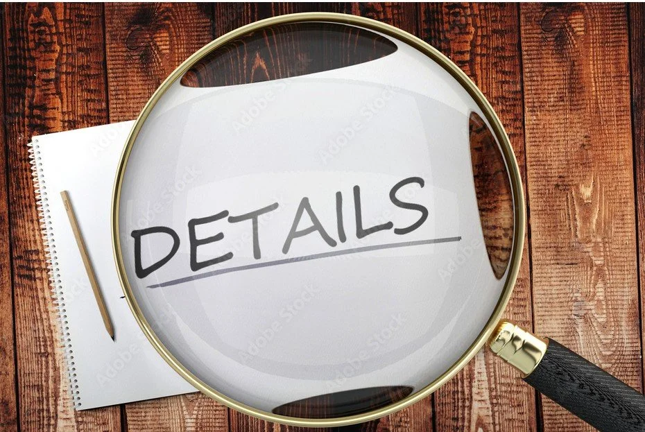 The Devil Is NOT In The Details