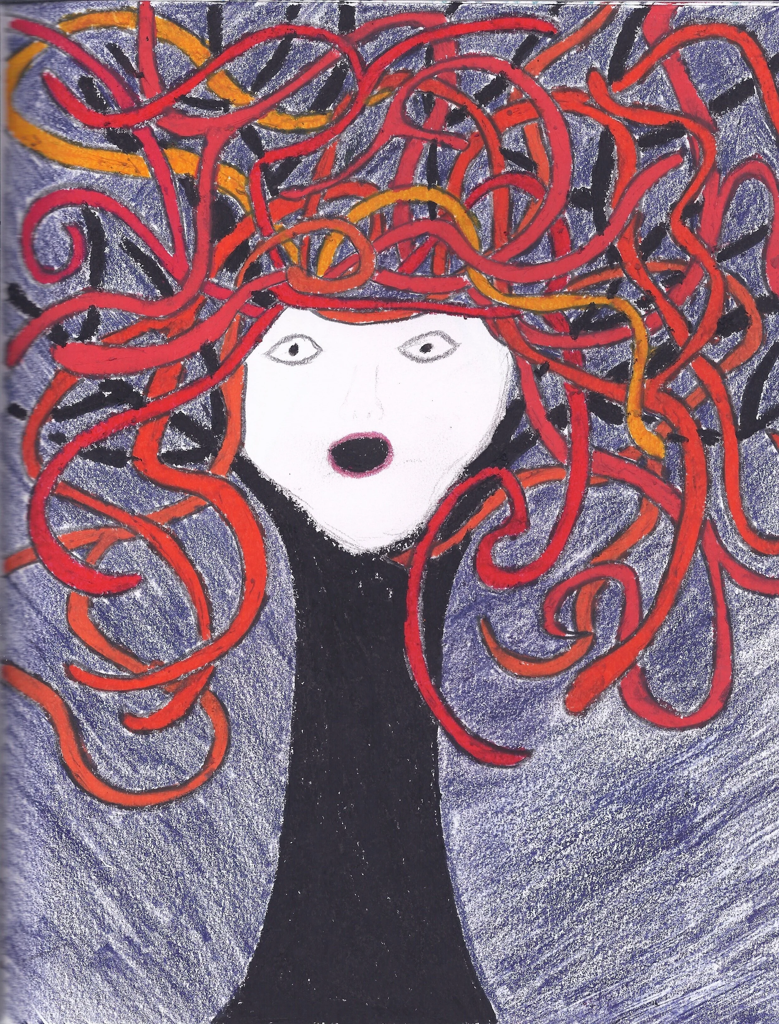 Fiery Red Haired Woman 1