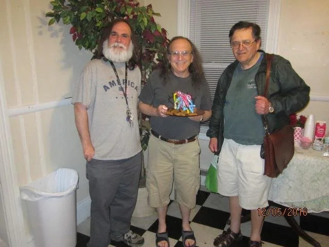 Street Beat 05/12/2016 with Paul Szlosek, Sam Lalos, and Anne Marie Lucci's famous hermits - photo by Anne Marie