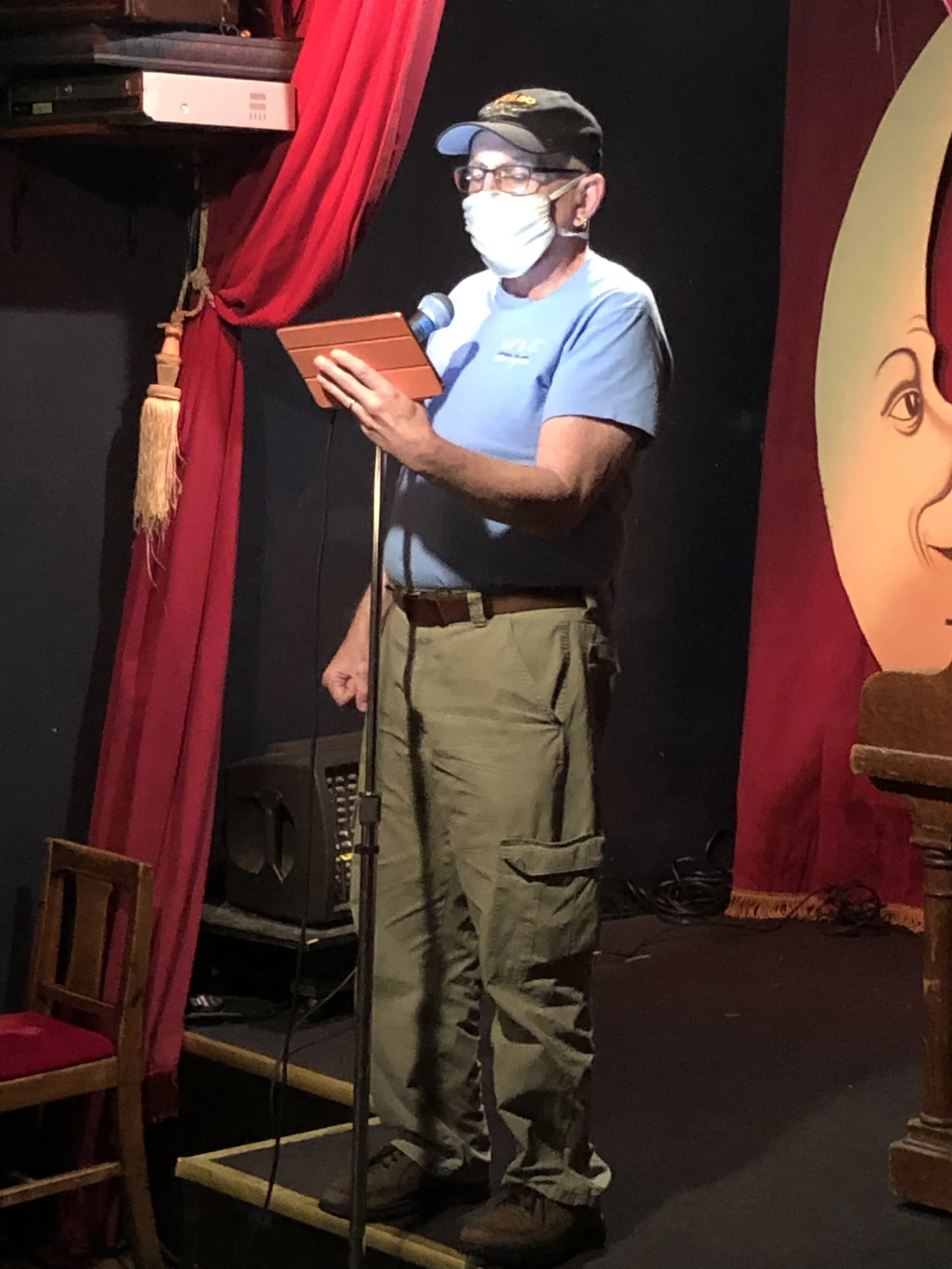  Poeming for Mikey at Nick’s, photo by Sean Courtney 