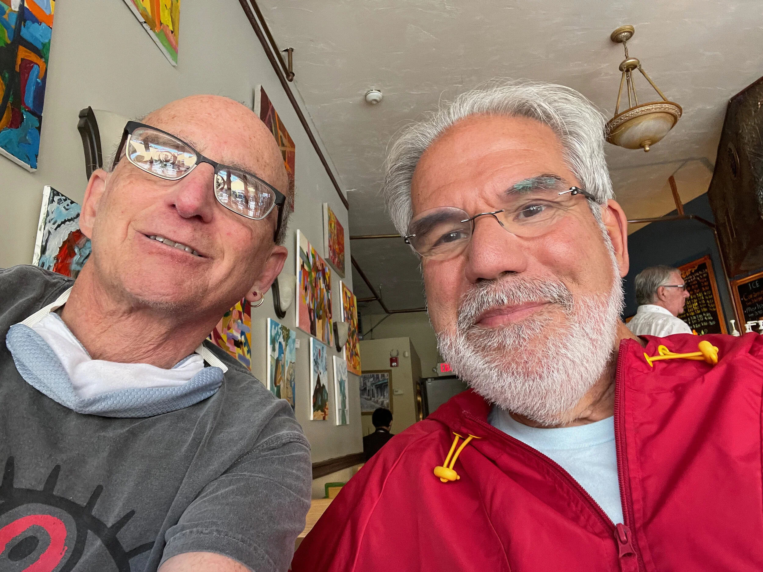  With Wayne-Daniel at Express Yourself Coffee 