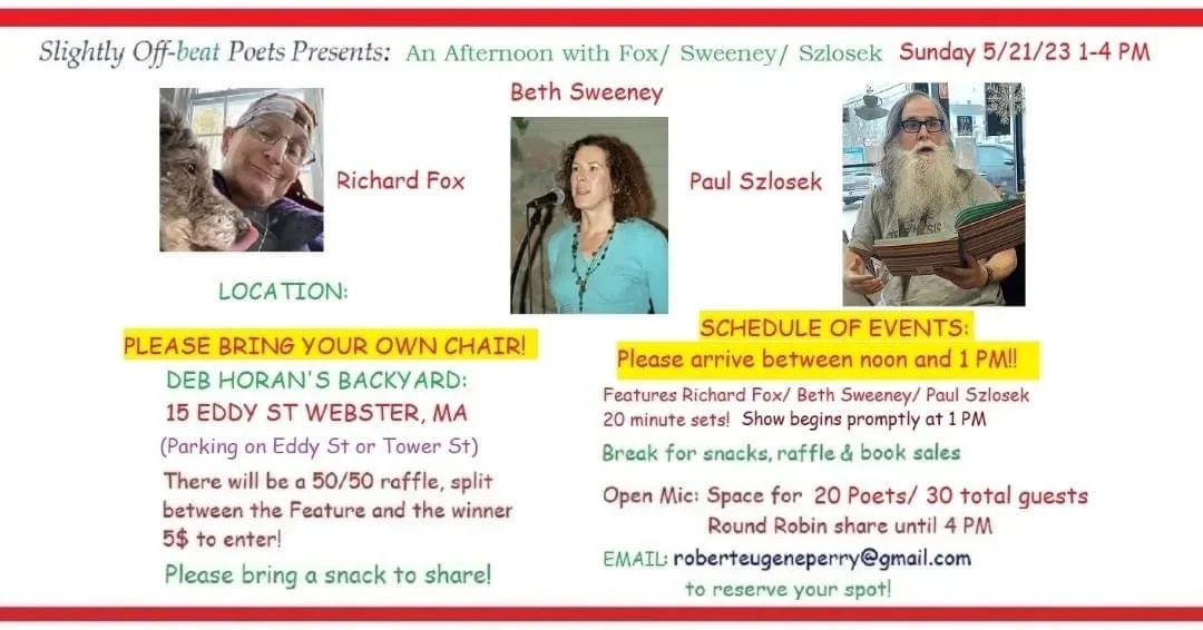 Slightly Off-Beat Poets Poster