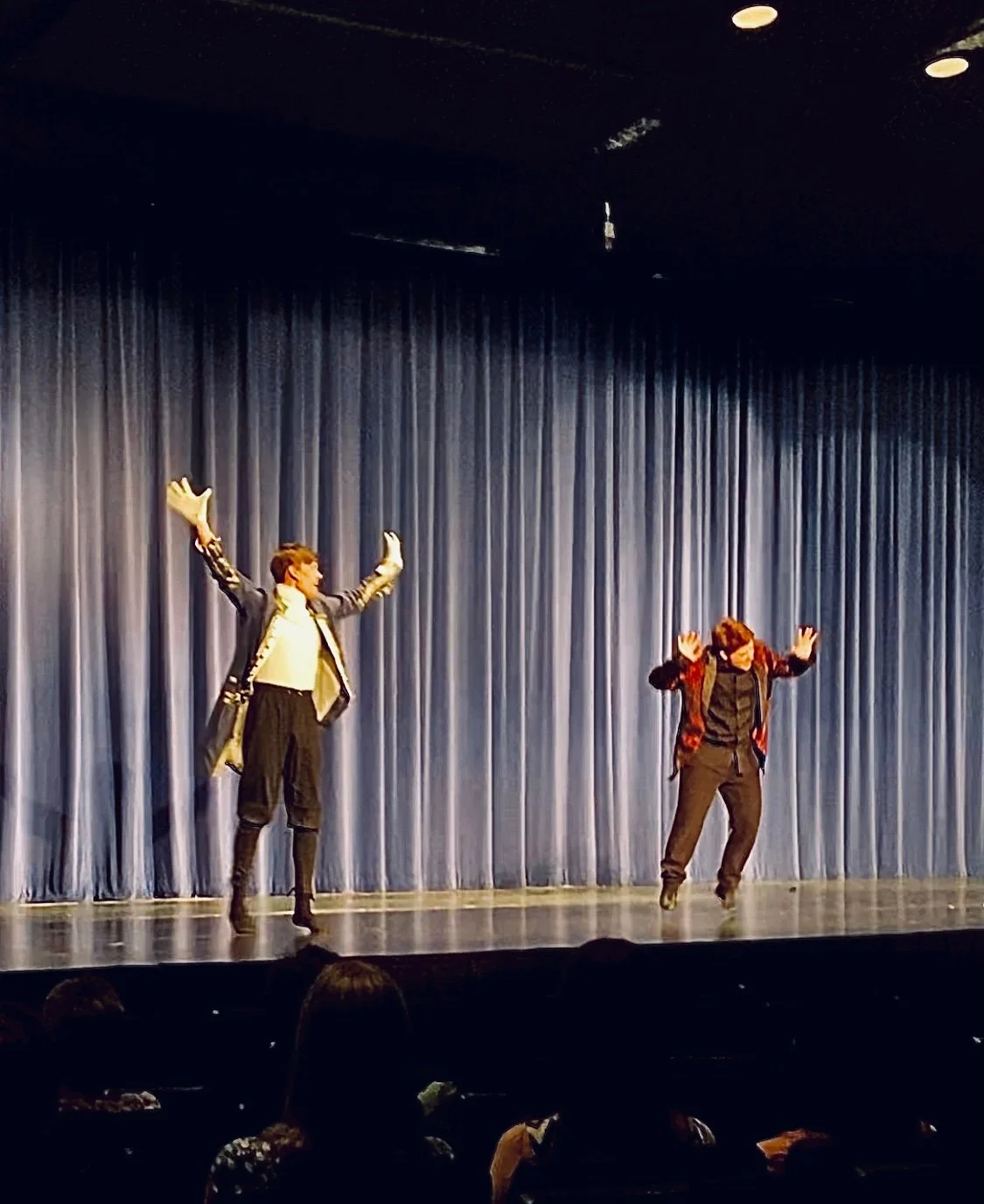 grooving vibe singing party duke prince charming Dance dancer studio acting ballet jazz lyrical contemporary theater musical camp singing voice glee club Amber Keeley director Mpls classes twin cities workshops Spring Dance Theatre Academy NE Minneap