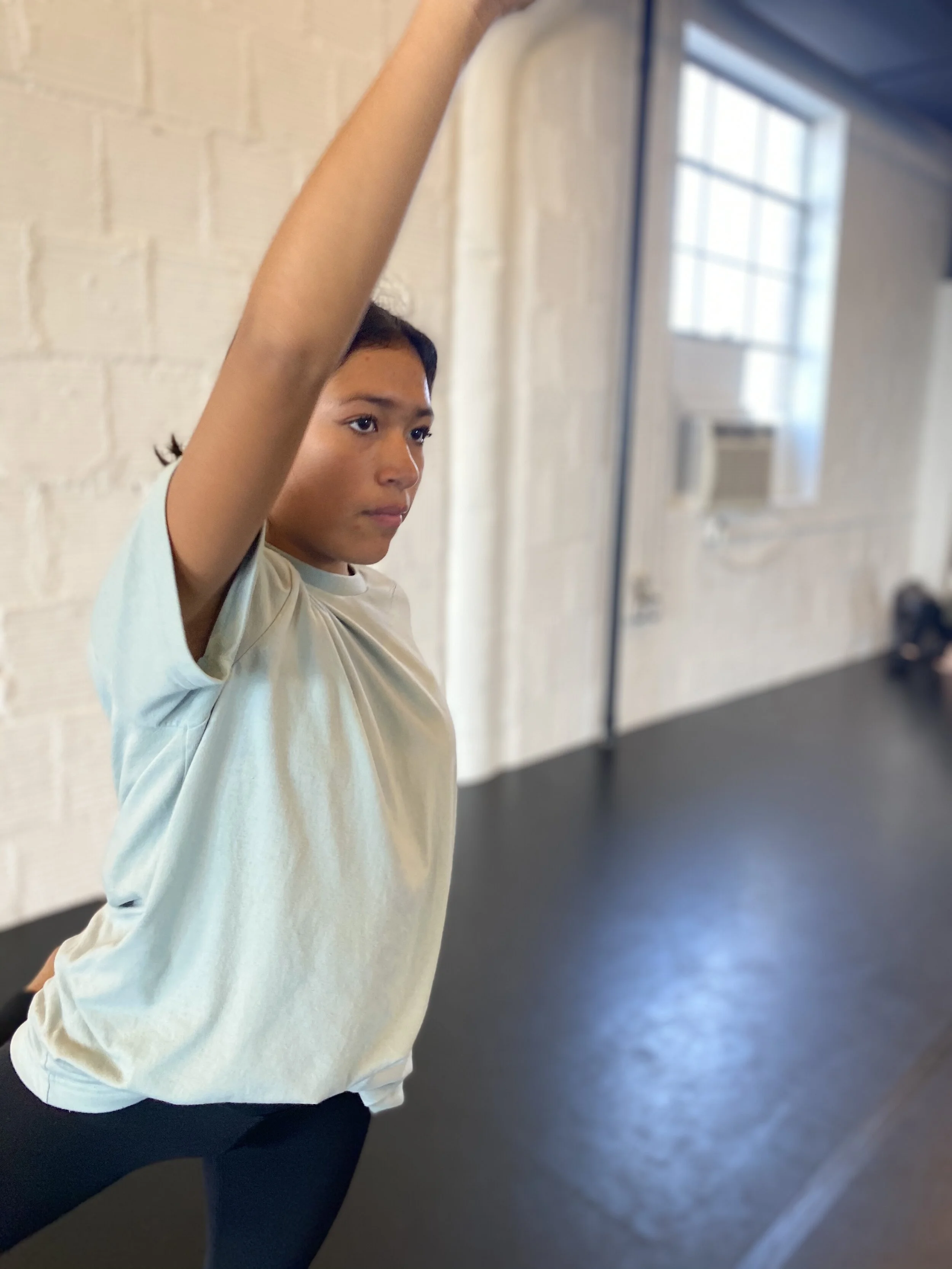 moving teal top white brick wall Dance acting ballet jazz lyrical contemporary theater musical camp singing voice glee club Amber Keeley director Mpls classes twin cities workshops Spring Dance Theatre Academy NE Minneapolis MN St St. Saint Paul Minn