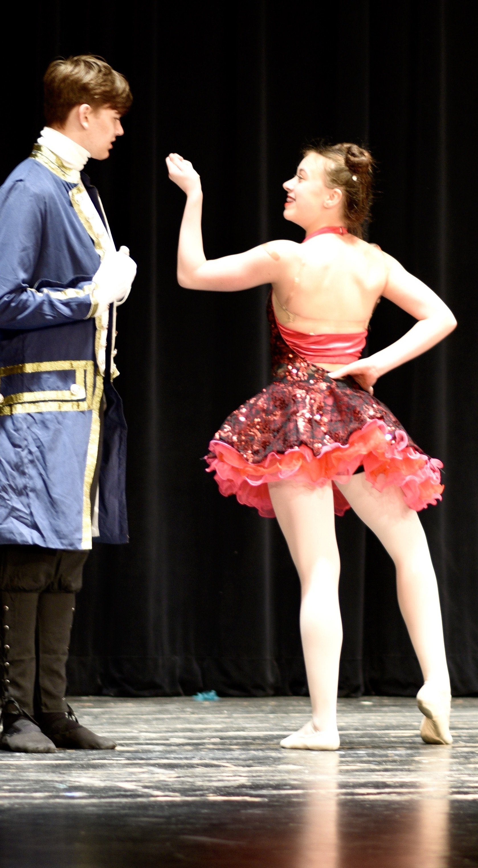 pink tutu princess Prince Charming sassy smile Sherri Stewart Dance dancer studio acting ballet jazz lyrical contemporary theater musical camp singing voice glee club Amber Keeley director Mpls classes twin cities workshops Spring Dance Theatre Acade