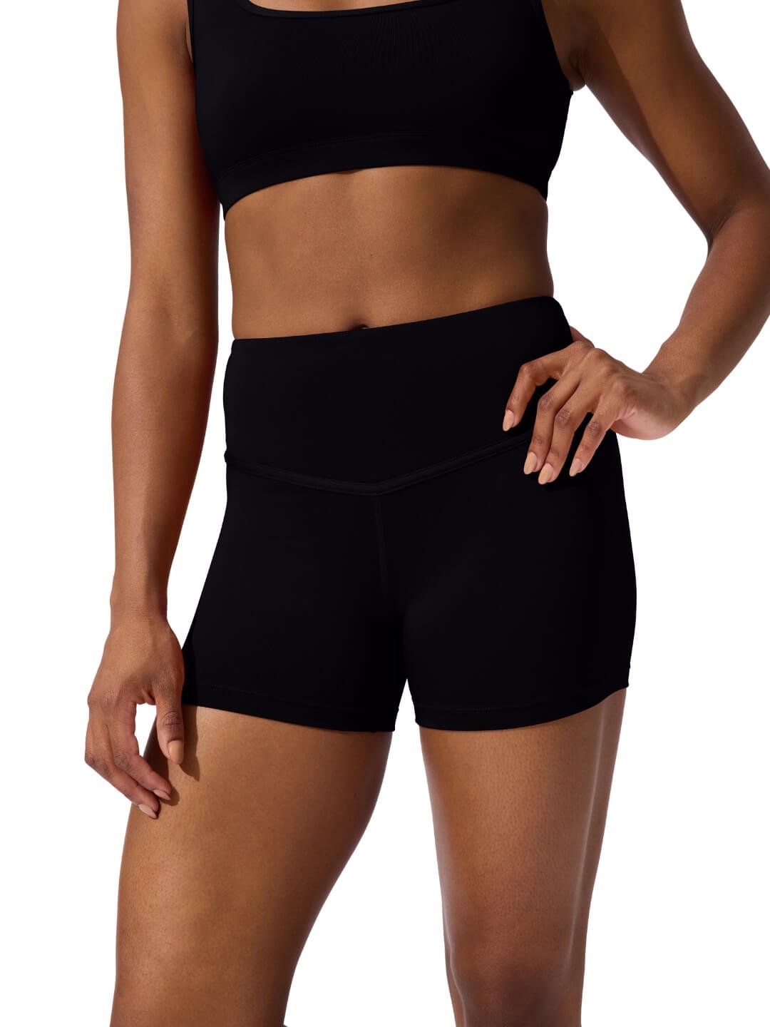 Black Dance Shorts