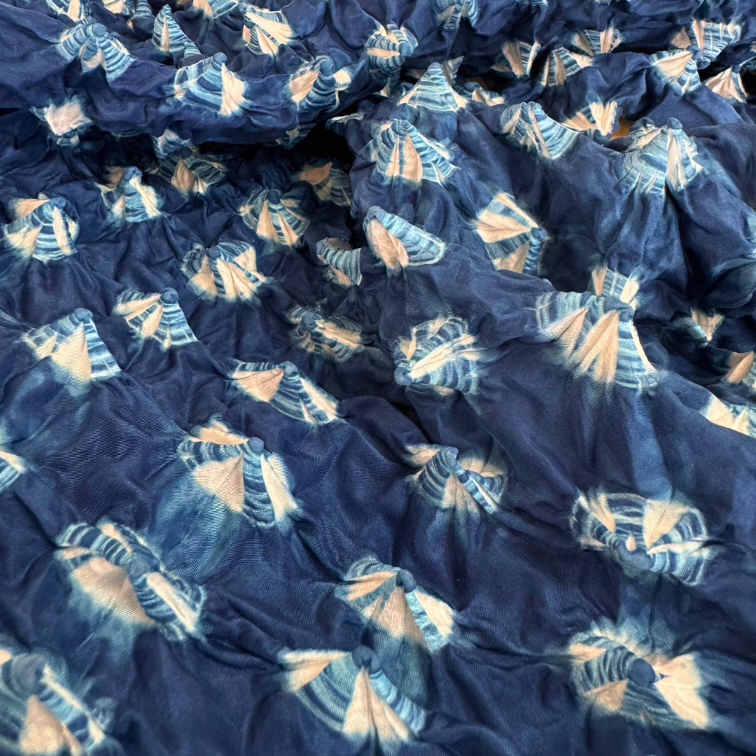 Connie Chaplin | Bandhani Silk Shawl