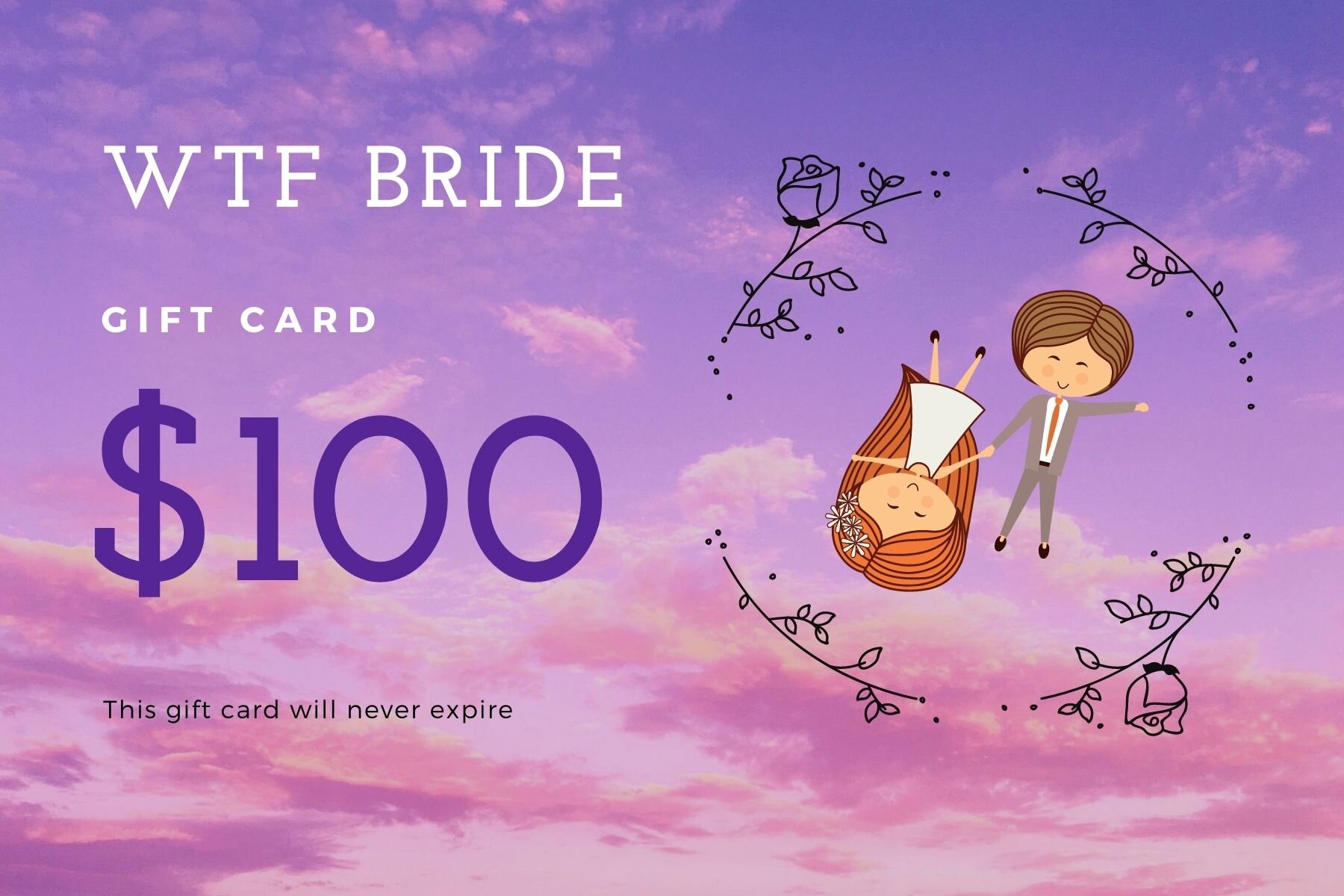 WTF Bride Gift Card