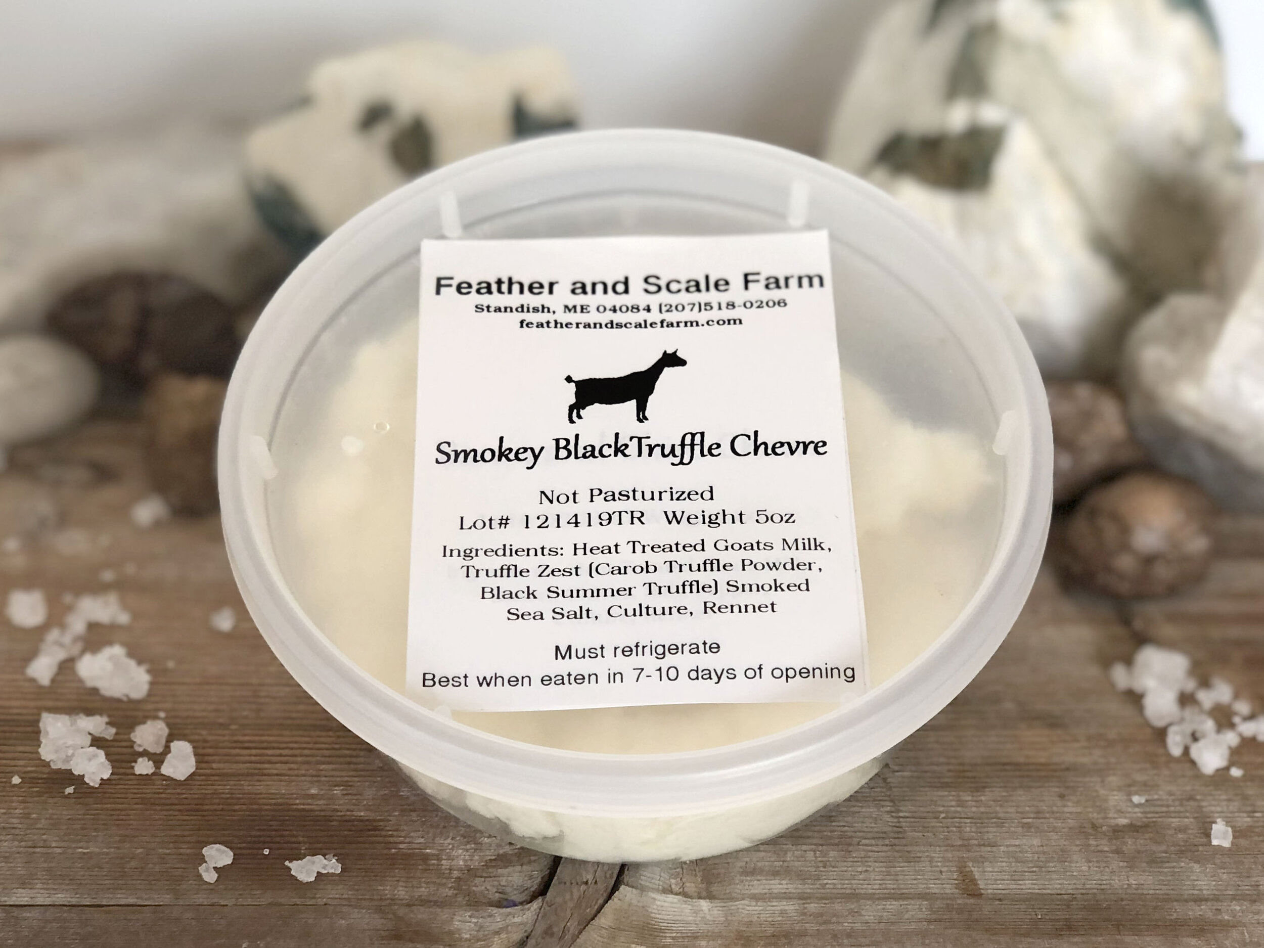 Goat Cheese - Smoky Black Truffle