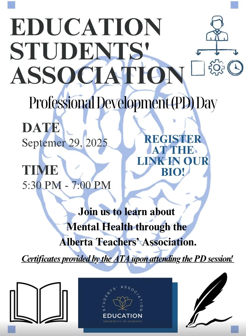 PD Day (Mental Health through the Alberta Teachers' Association.)