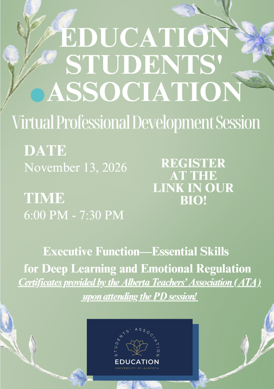 Virtual PD Session - Executive Function: Essential Skills for Deep Learning and Emotional Regulation