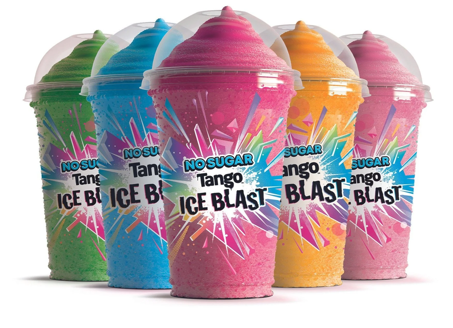 Frozen authentic ice blast