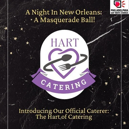 We proudly announce @thehartofcatering is the official caterer of PGMC!

The Hart of Catering &amp; Cafe is a Center City Philadelphia based catering company and cafe offering great tasting, high-quality food and world-class customer service. For &qu