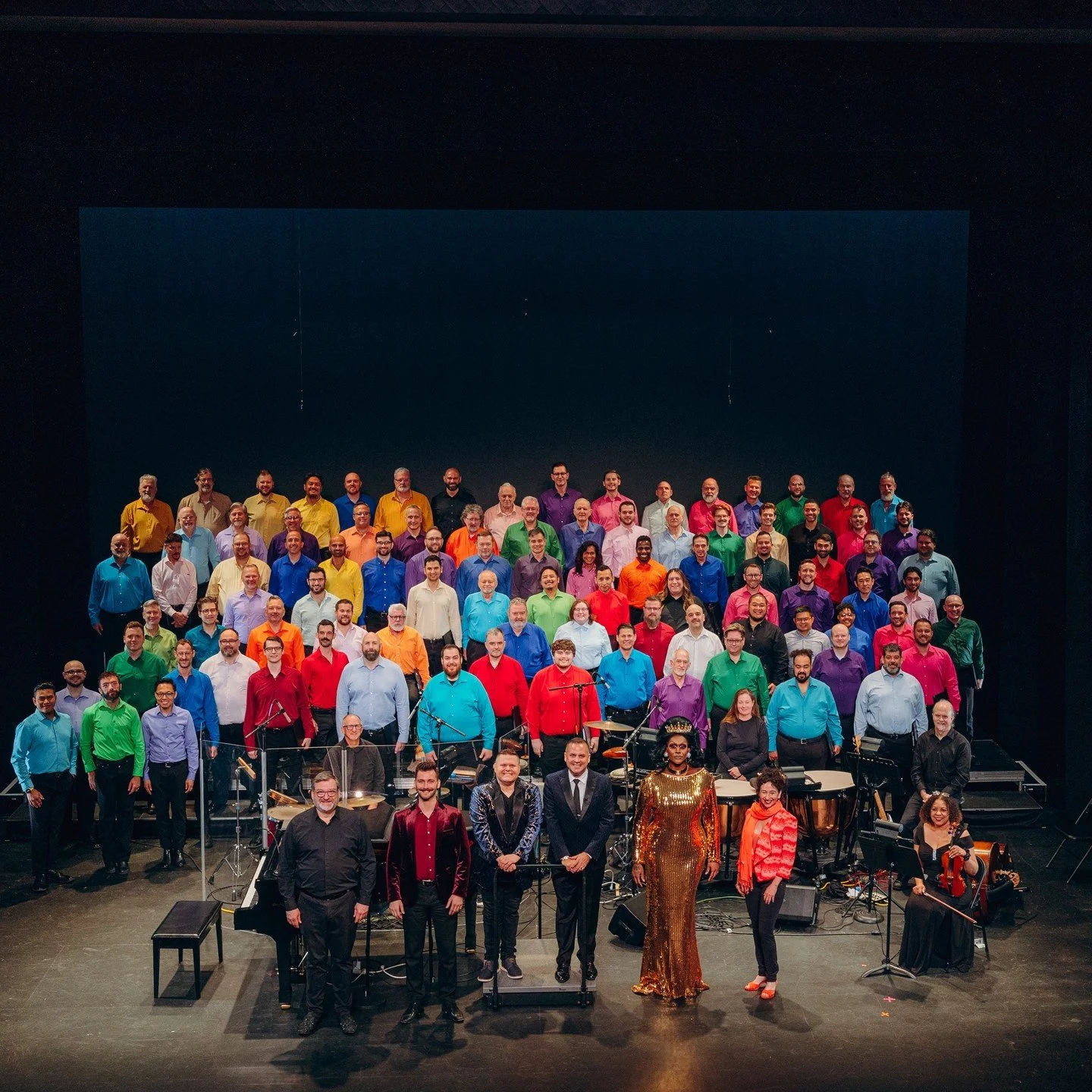 Live OUT Loud was a Fabulously Gay concert! What an HONOR to perform &ldquo;Long Live The Queen (a her-story of drag)&rdquo; with @cookiediorio . Thank you to @andreaclearfield and Cookie for trusting us with this powerful and elegant piece! Thank yo
