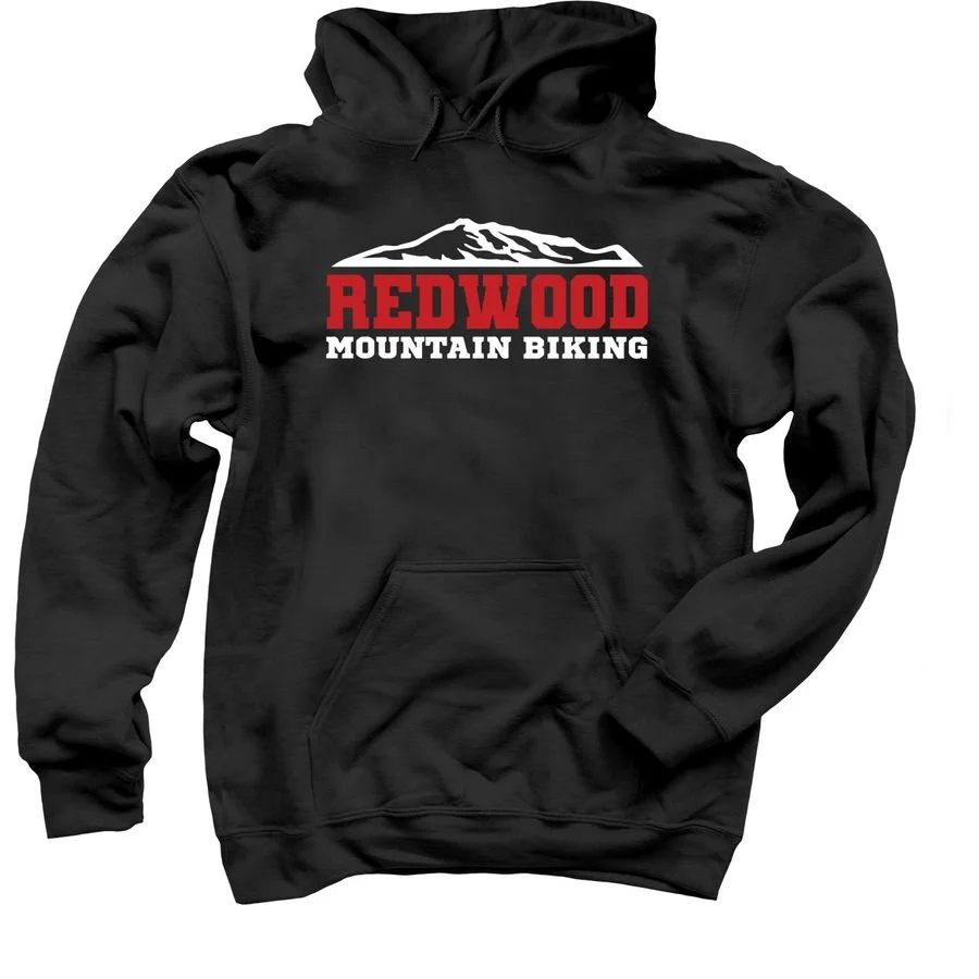 Redwood Mountain Bike Team Black Hoodie