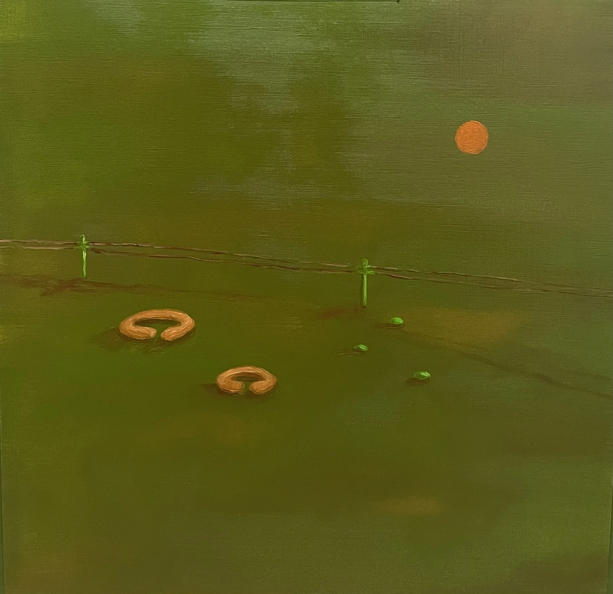 Untilted / Oil paint on canvas paper / $500