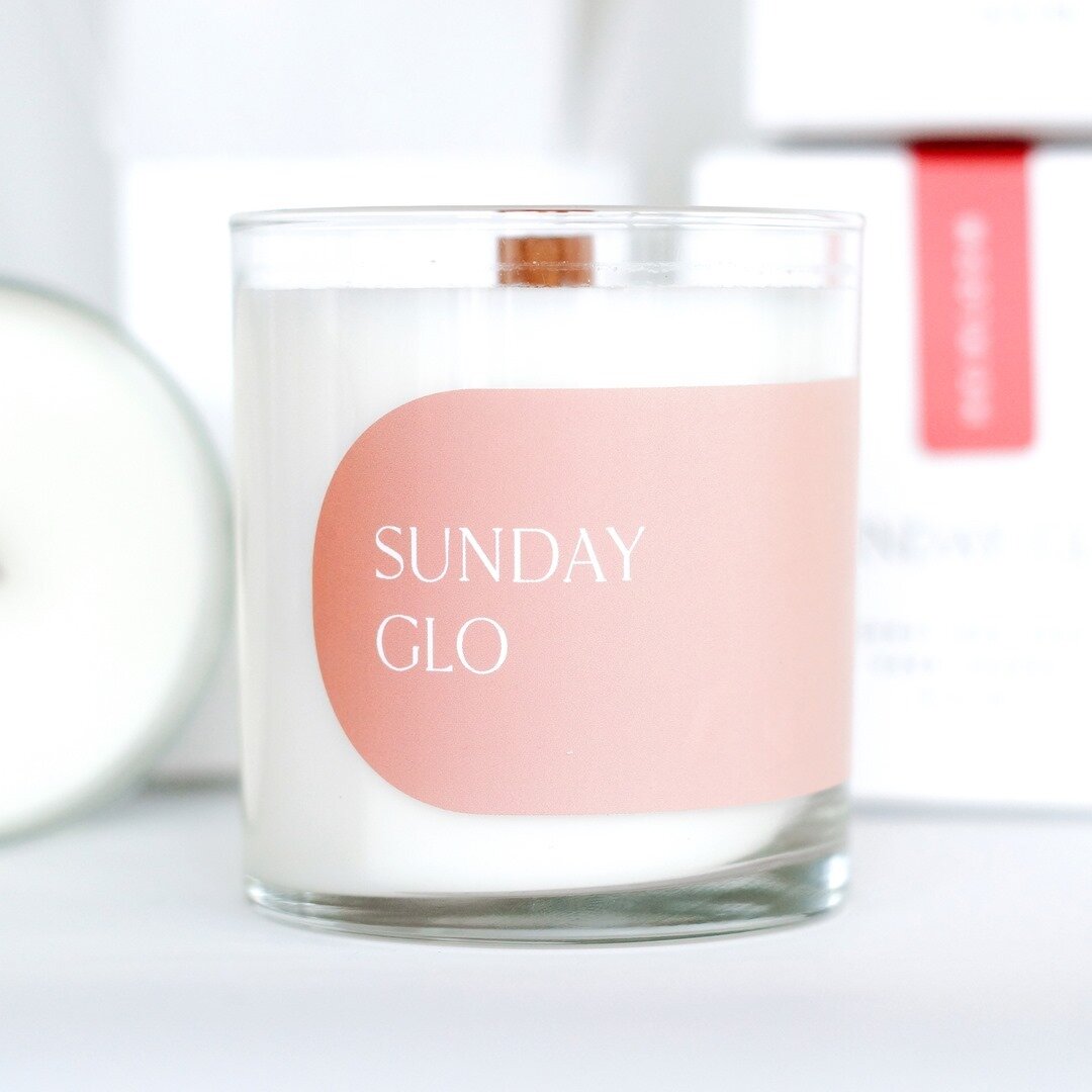We&rsquo;re relaxing today with the garden smells of fresh tomato vines and herbs. Our candles are made with a vegan blend of coconut wax and chemical free fragrance oils. Visit www.sundayglo.com to shop and learn more! #Findyourglo #NTM21
