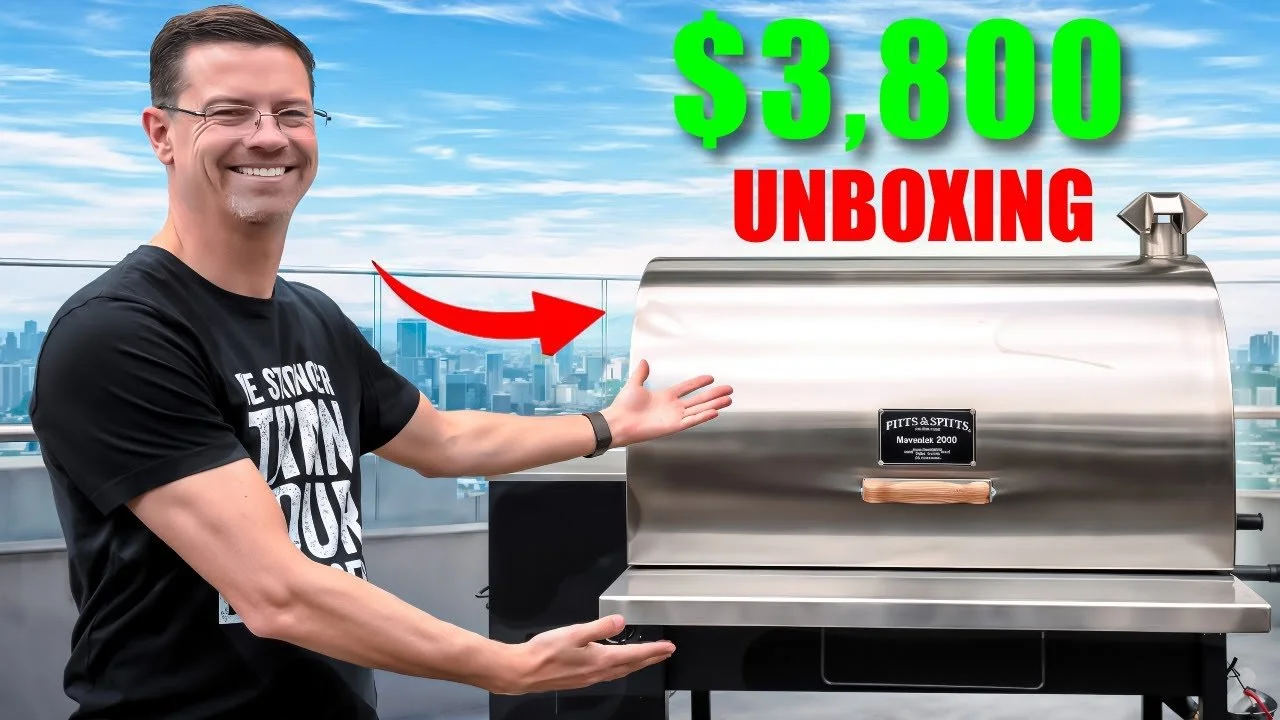 First Look at the Pitts &amp; Spitts Maverick 2000 Pellet Smoker