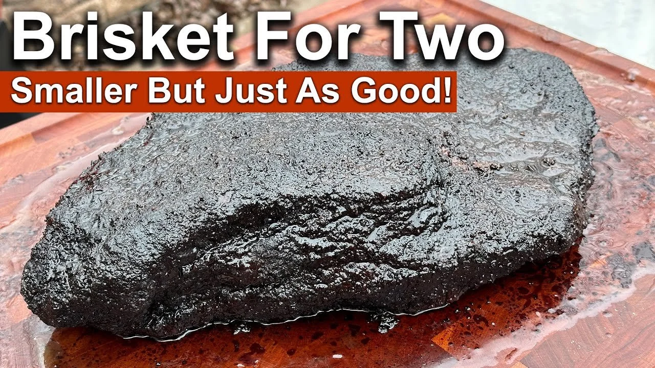 Perfect Brisket For Two In Under 8 Hours on a Komodo Kamado