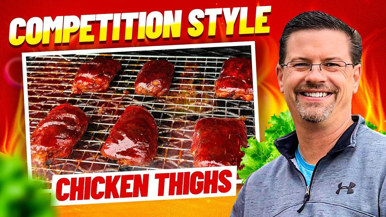 Master BBQ Chicken Thighs Like a Competition Pro! (Almost)