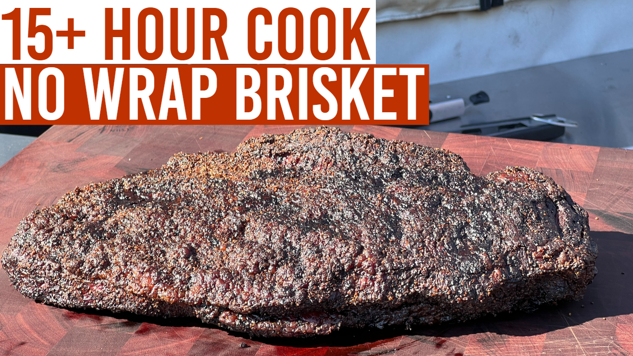 15+ Hours NO Wrap Brisket — Rum and Cook