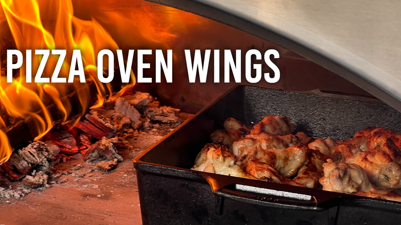 Wood Fired Chicken Wings In A Pizza Oven | Alfa 4 Pizze — Rum and Cook