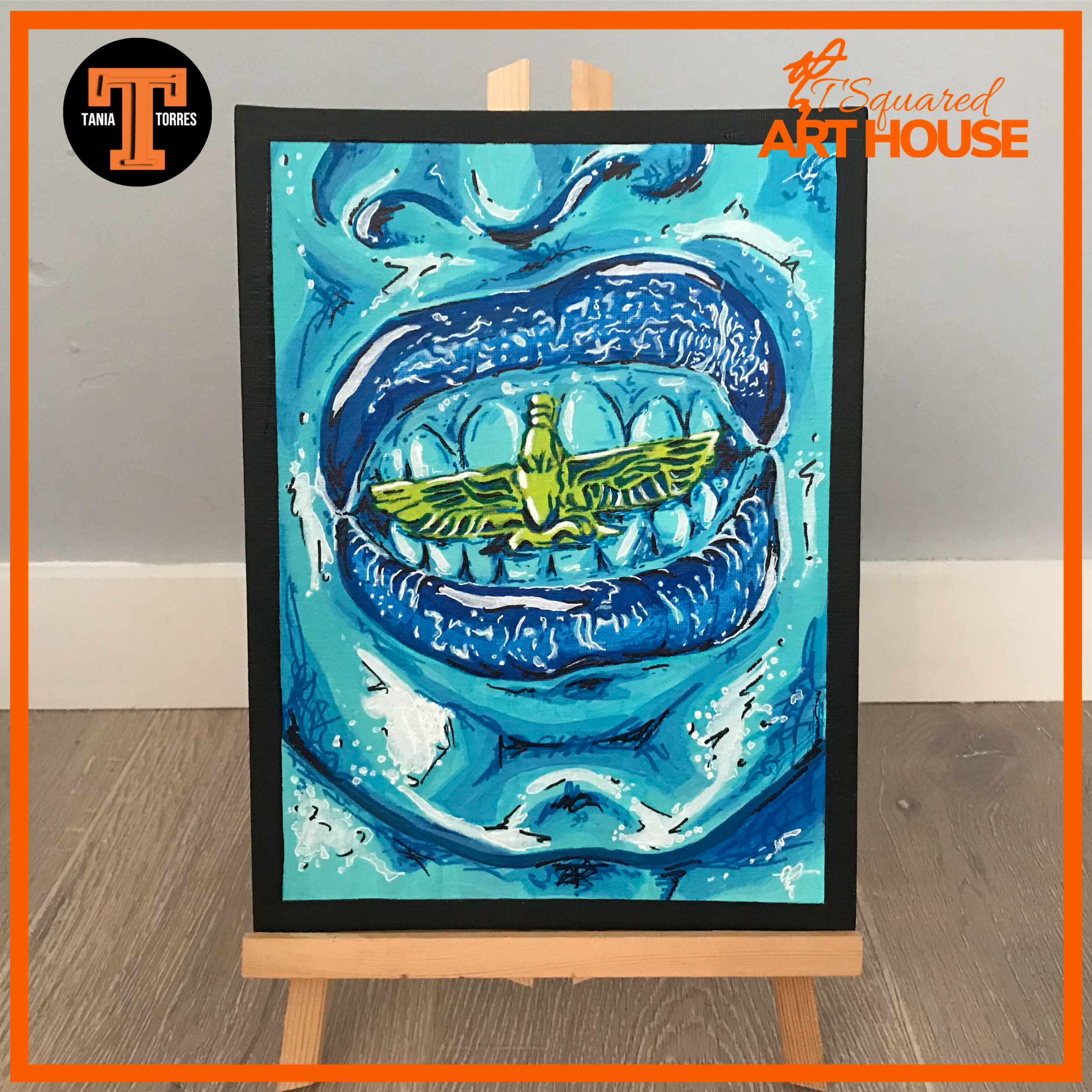 BLUE | TEEF: The Series | 2020 | ACRYLIC | 8.5X11