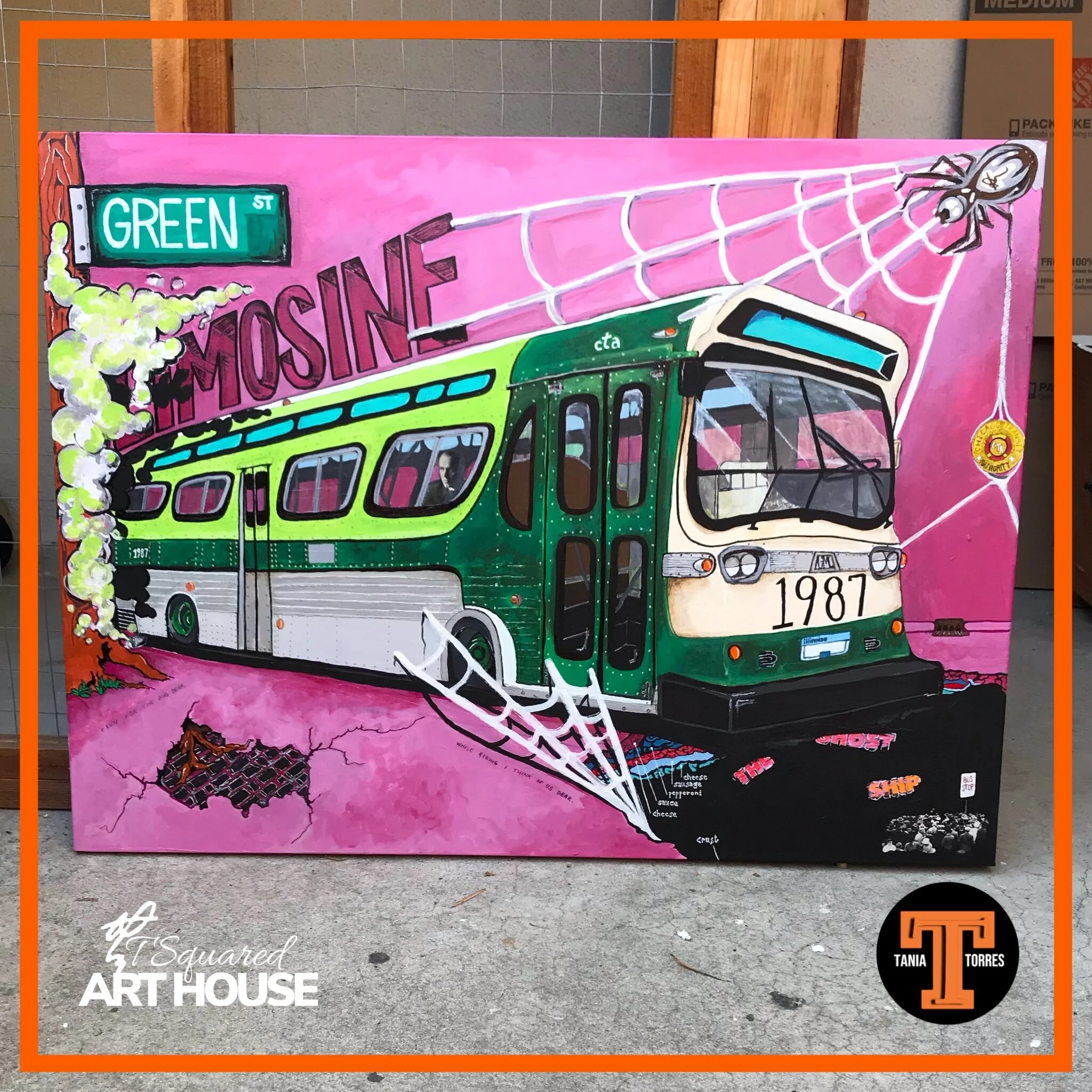 THE GHOST SHIP | 2020 | ACRYLIC | 30X40