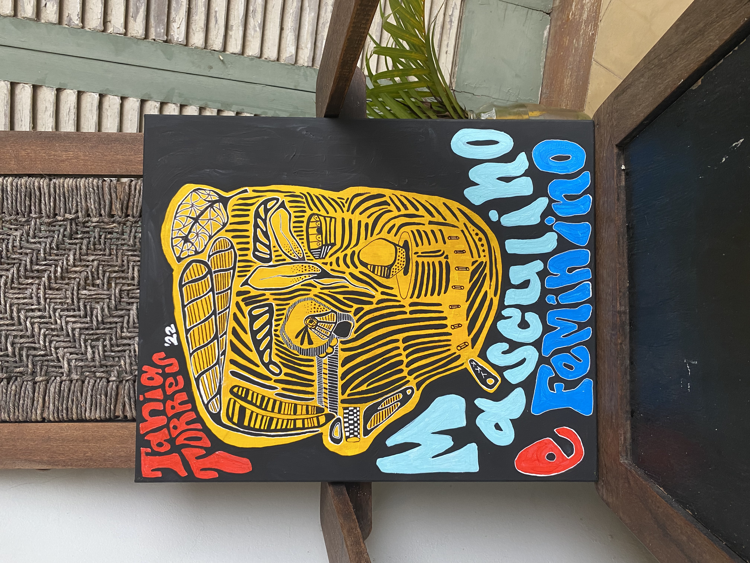 MASCULINO E FEMININO | 2022 | BRAZIL | ACRYLIC | 16x20