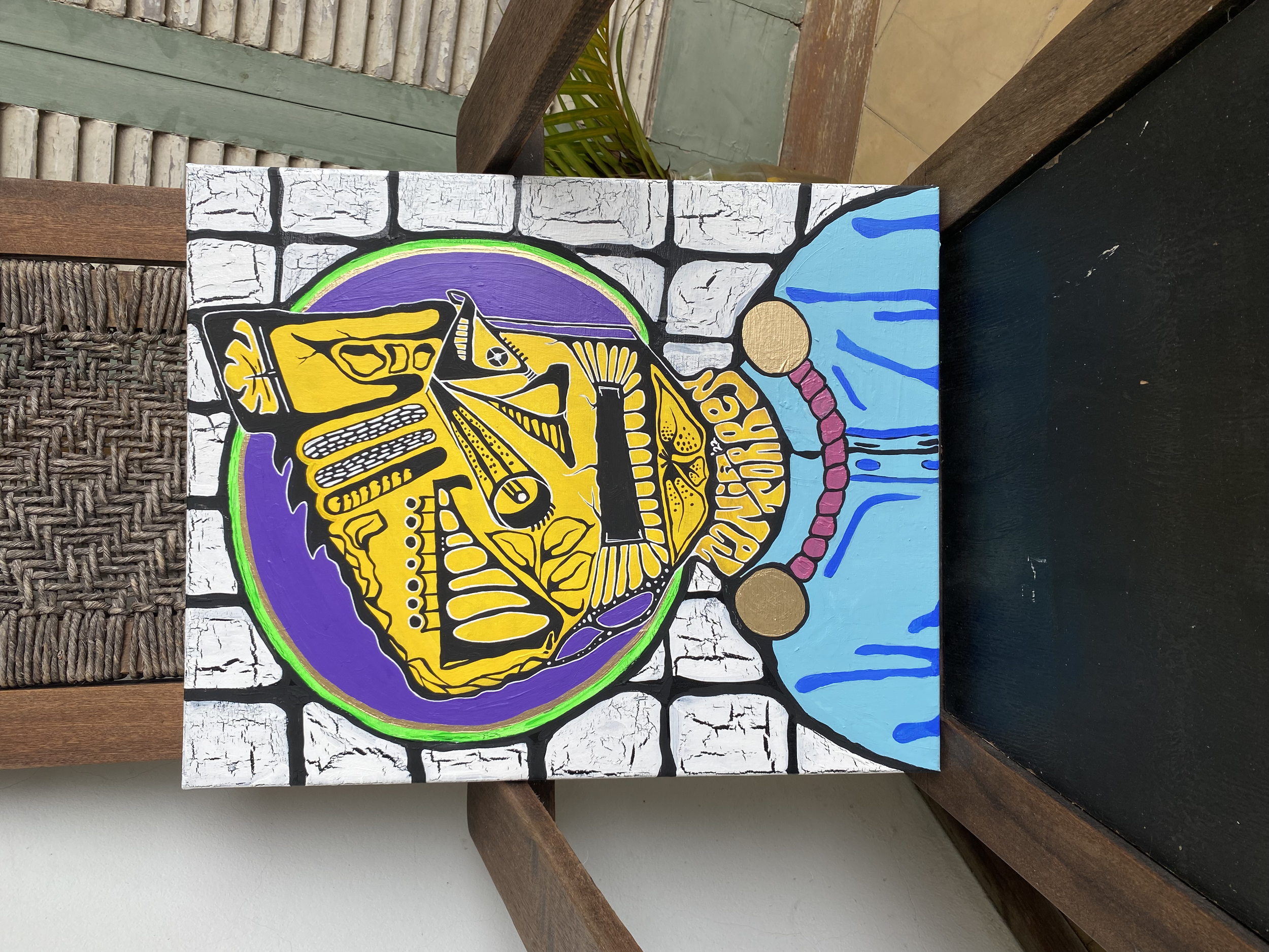 LEBLE DORR | 2022 | BRAZIL | ACRYLIC | 16x20