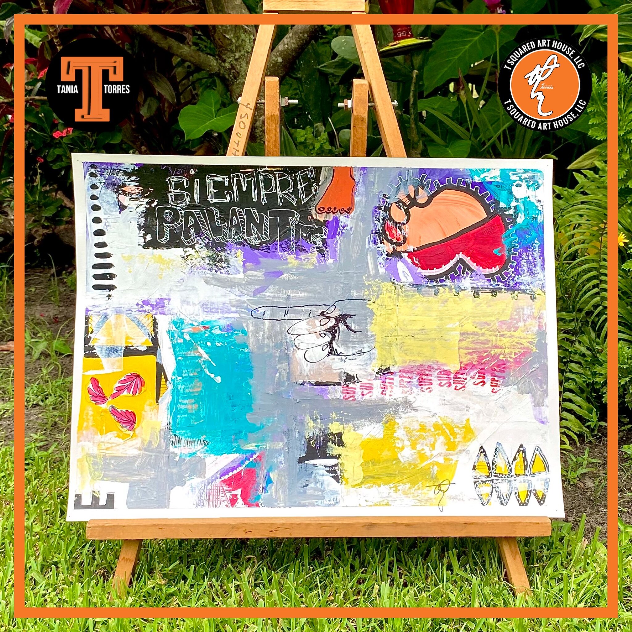 SIEMPRE PALANTE | 2021 | ACRYLIC | 18x24