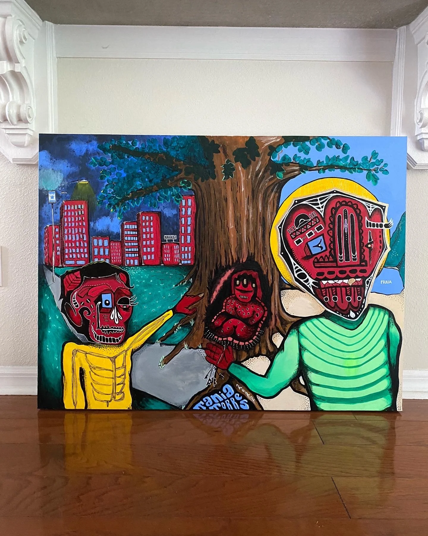 ABRAME LA PUERTA | ACRYLIC | 2022 
30 x 40