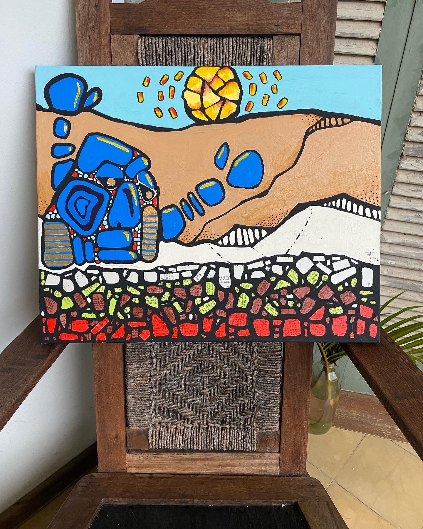 BABA EL | 2022 | BRAZIL | ACRYLIC | 16x20