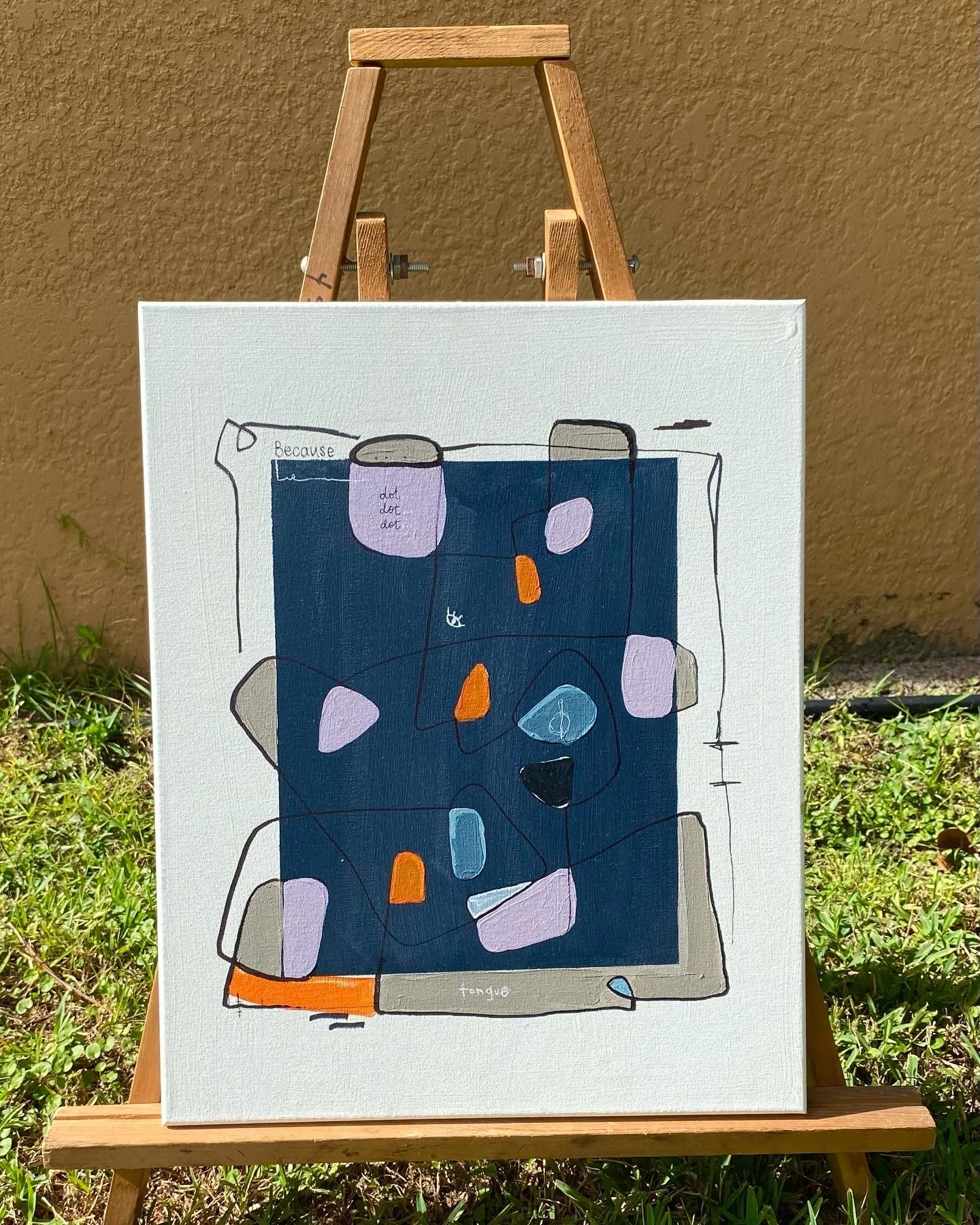 PENSIVE (LONG) | 2021 | ACRYLIC | 16X20