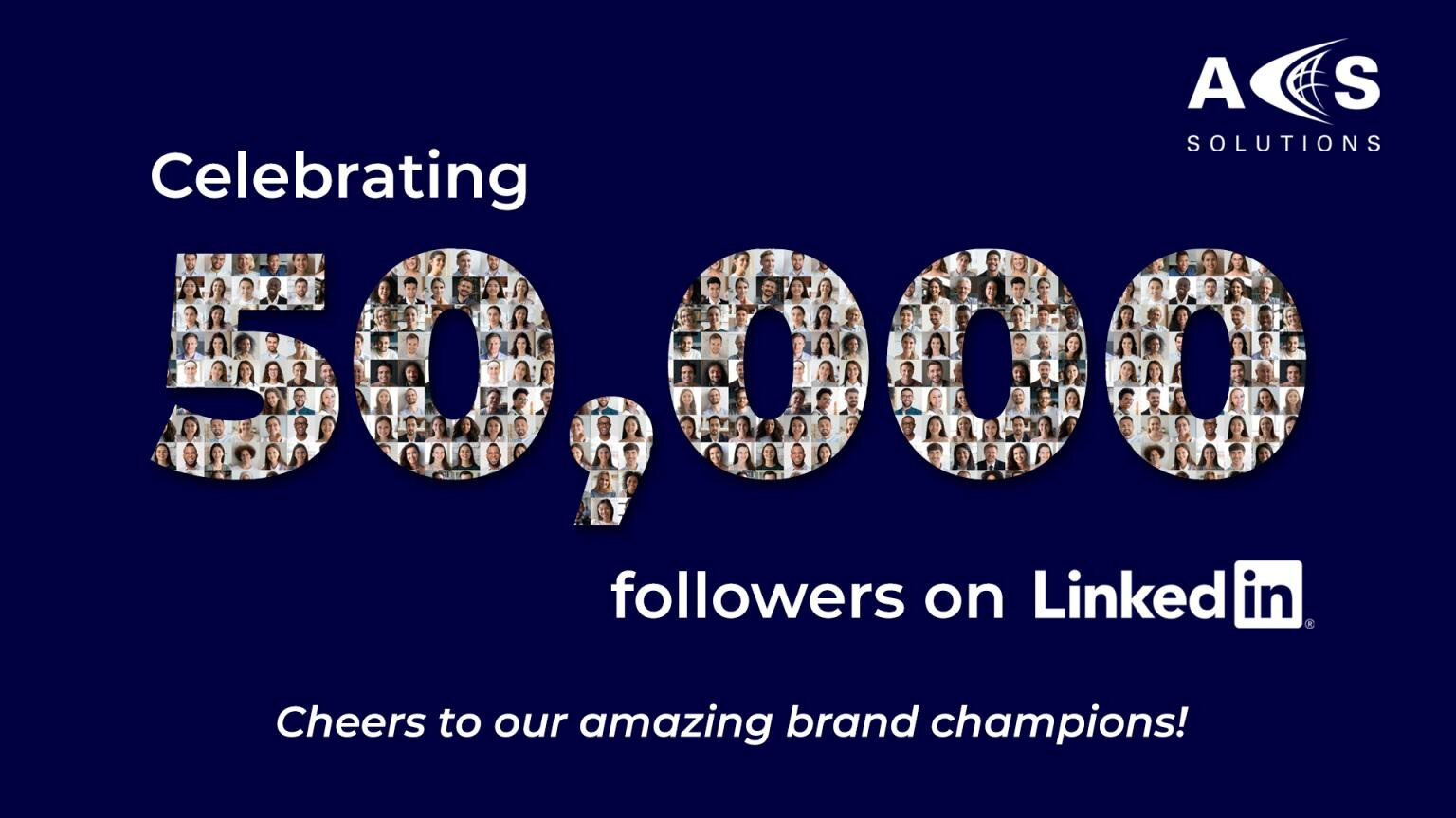 Congratulations to 50K followers on ACS Solutions