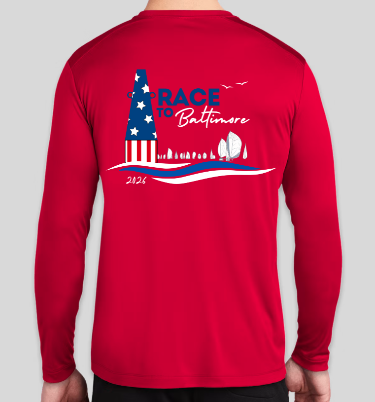 2026 Race to Baltimore Long Sleeve Performance Shirts - Last call!