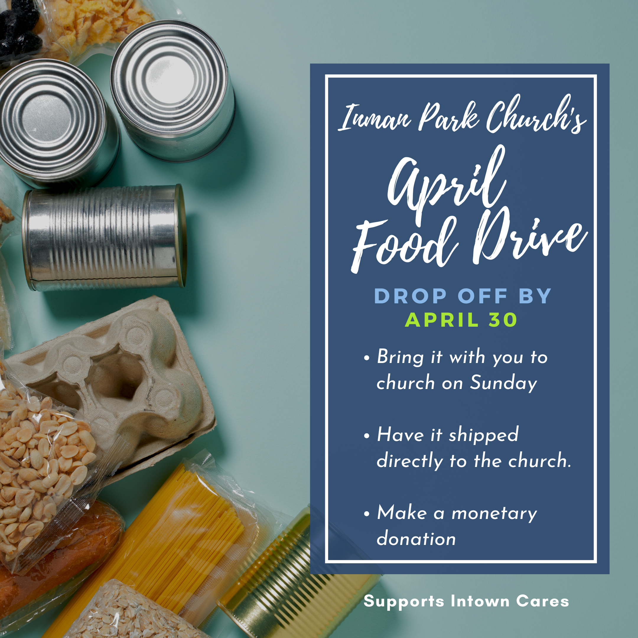 SERVE Food Drive