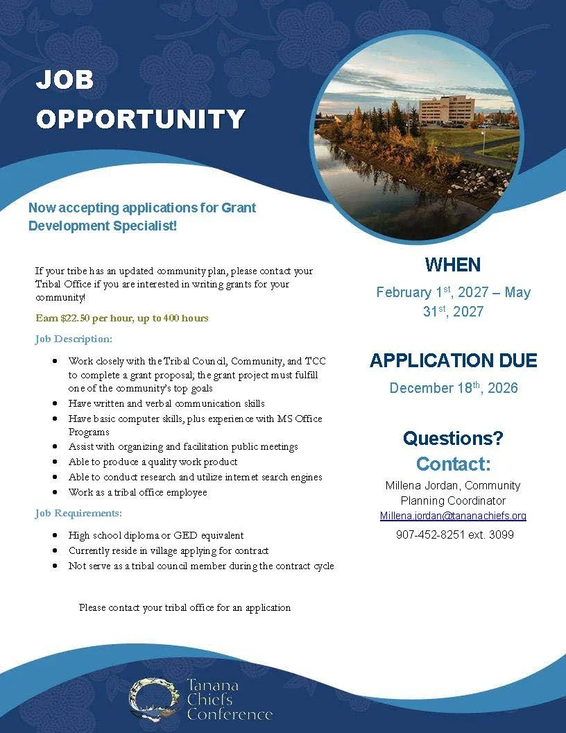 Grant Development Specialist: Job Opening