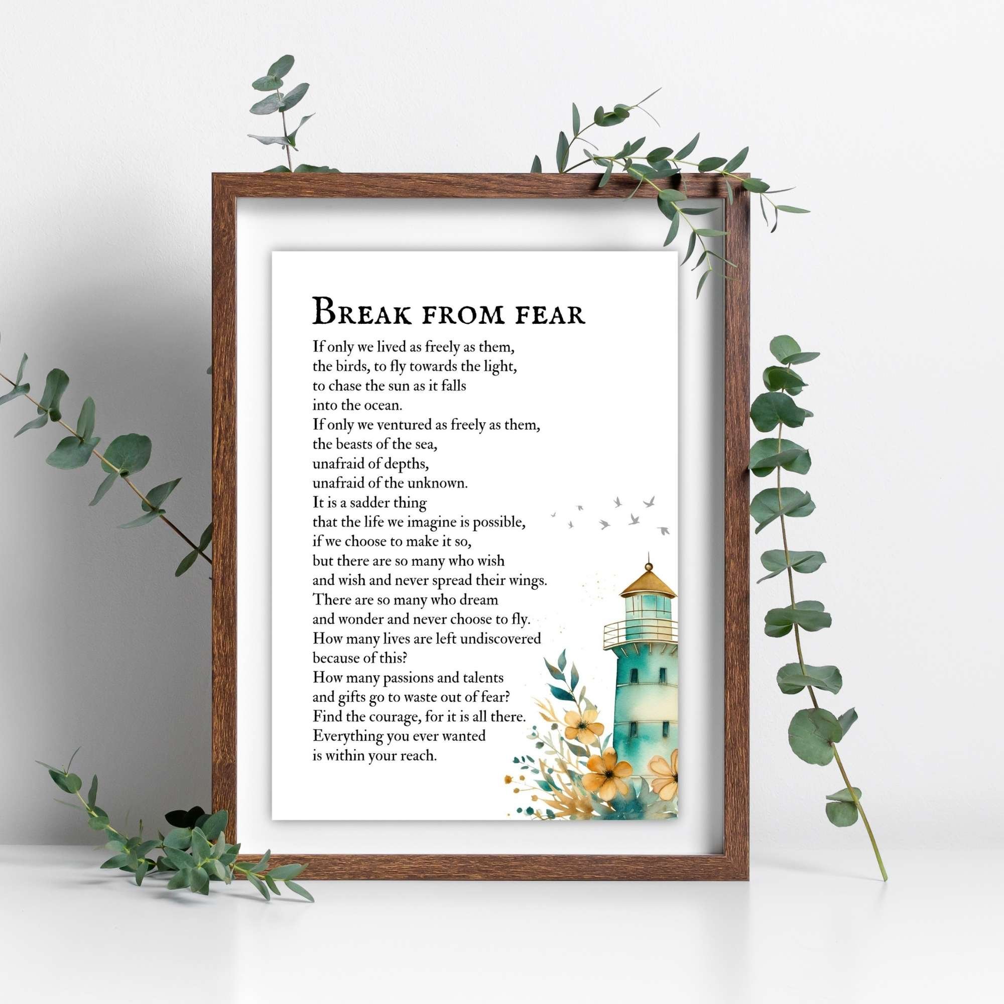Poetry Print with Green Leaves.jpg