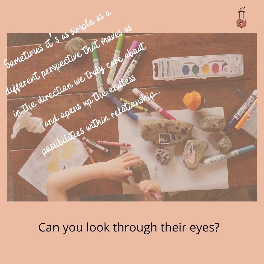 An amazing way to solve problems in relationships: spouse, children, siblings, friend, coworkers and even enemies, is to curiously, humbly, look through their eyes. 
Imagine what they see, feel what they feel, understand what they know. ⠀⠀⠀⠀⠀⠀⠀⠀⠀⠀⠀⠀⠀