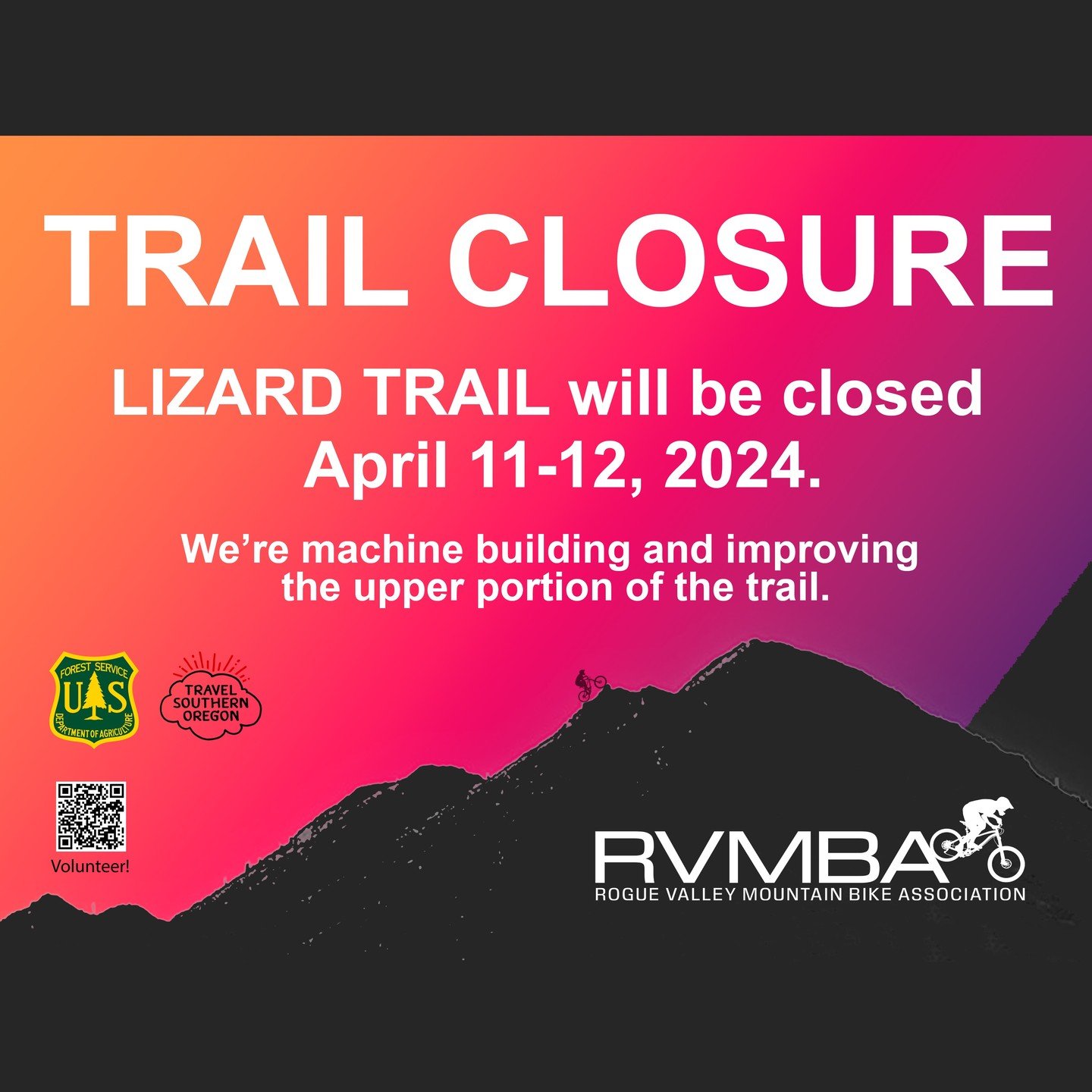 A year ago RVMBA made some massive improvements to one of, if not the most ridden trails in the Ashland watershed. But we're not done! Our amazing sponsors, @travelsouthernoregon have fully funded a professional build for the first third of the trail