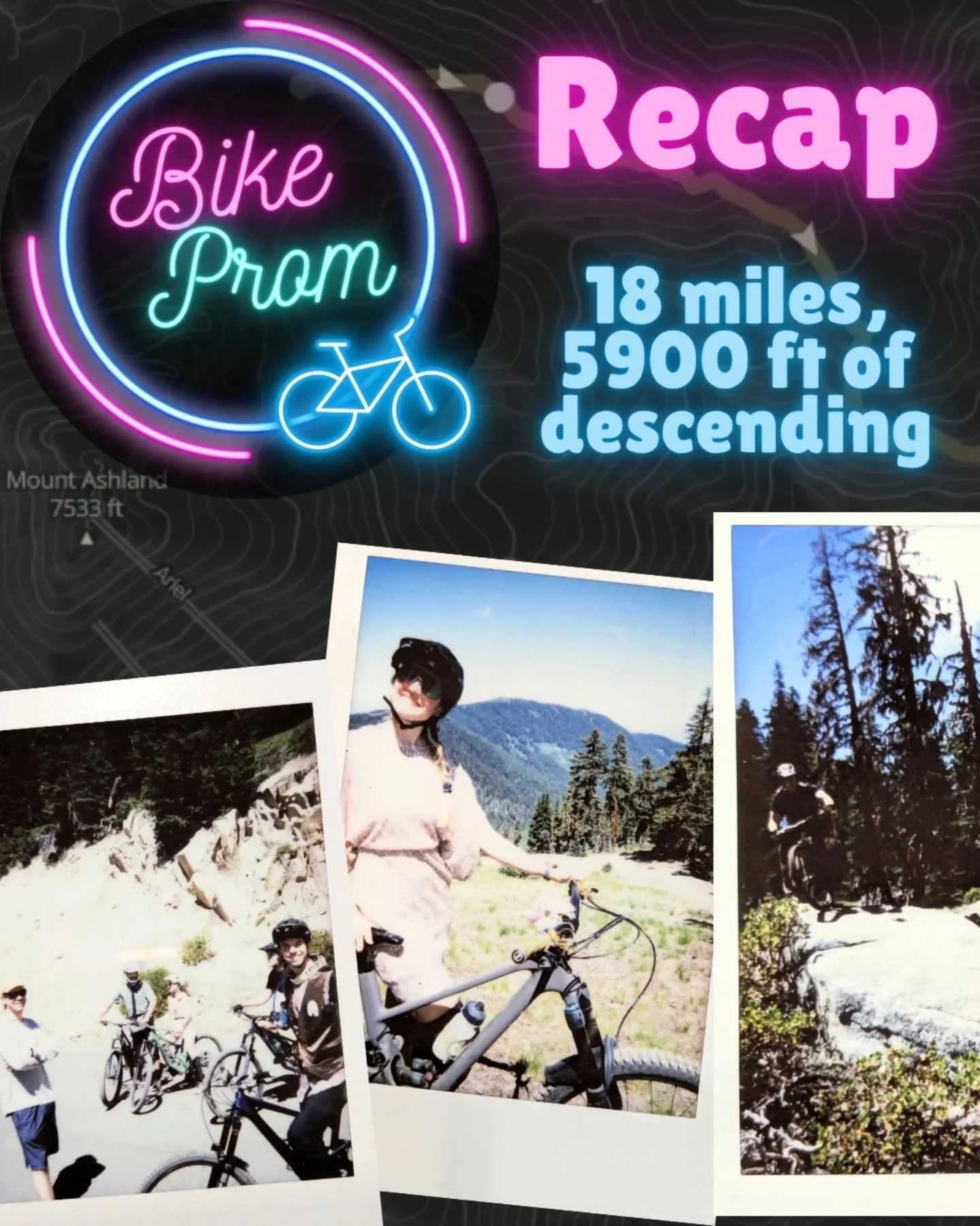 BikeProm was a jolly good time! Thanks to everyone who hung out with us. We tried a new-to-us technique and documented everything with a mini instant camera, some of the shots came out pretty sick!! TimeWarp shuttles in your dress finest never disapp