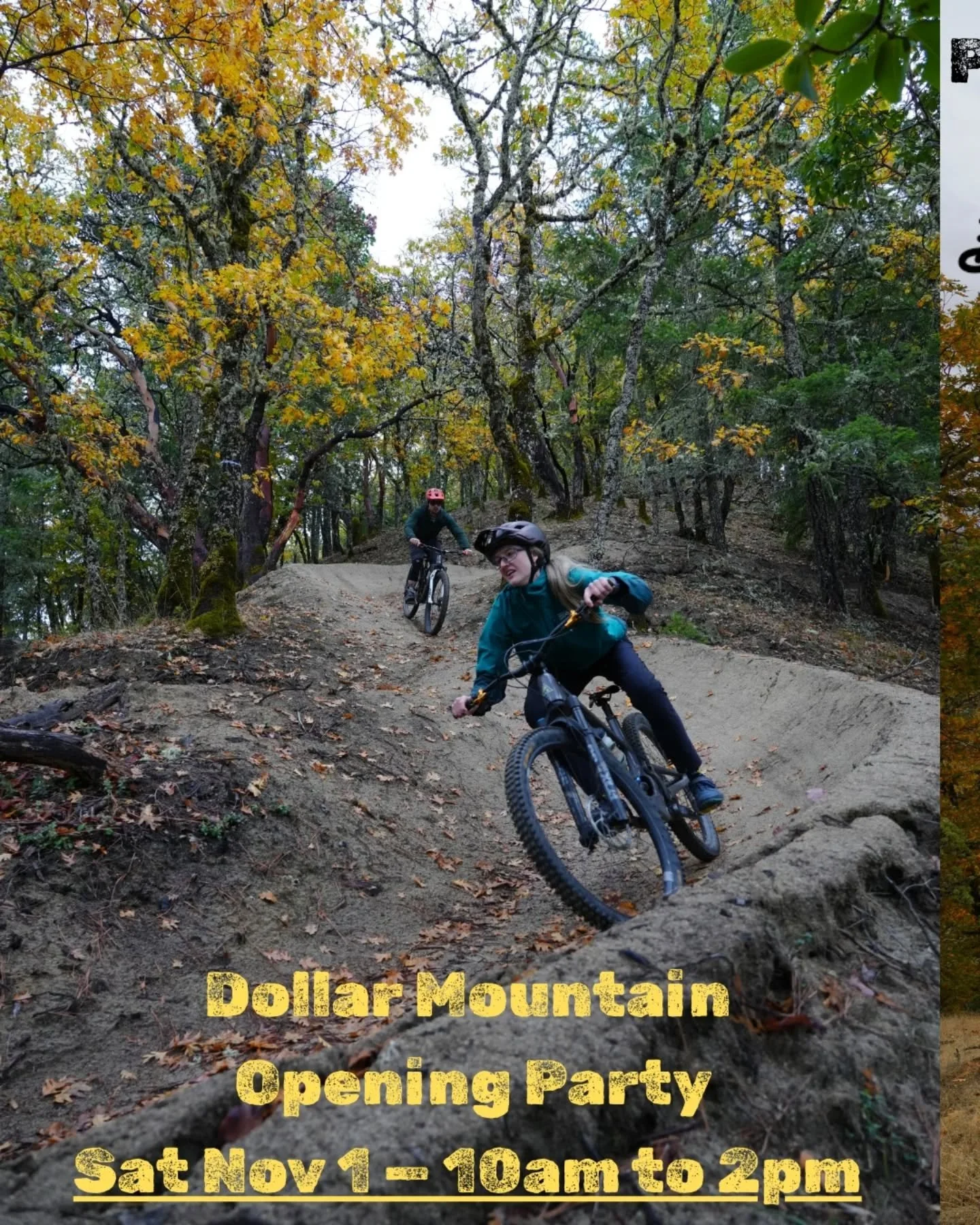 Dollar Mountain opening party is in 6 days on Sat Nov 1!
We are excited to announce a t-shirt giveaway for the party. Be one of the first 15 people to sign up for a RVMBA membership and you will get a sweet RVMBA tech-t to rep while you are riding.